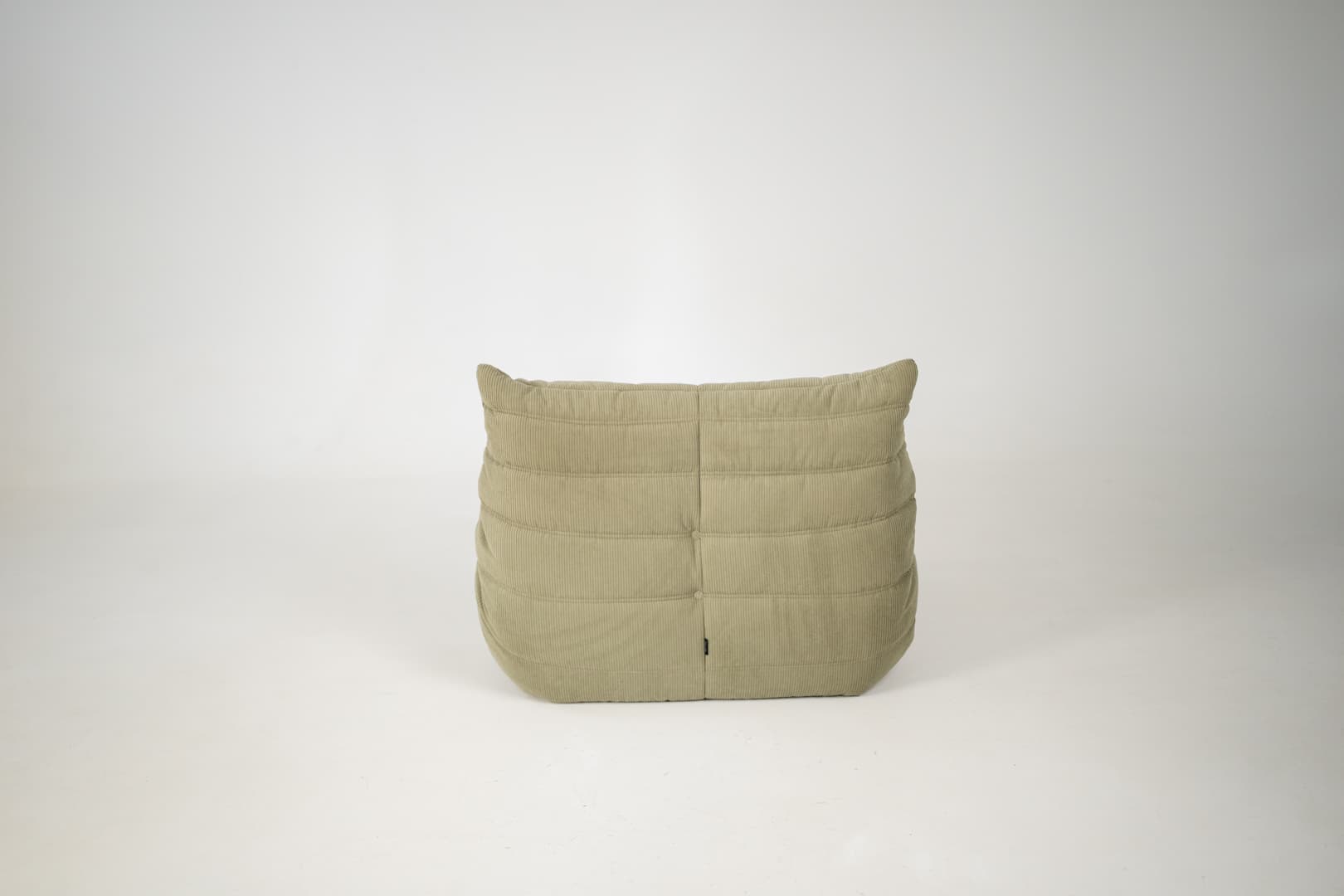 Fotel wypoczynkowy Togo, cord sage green - 291227