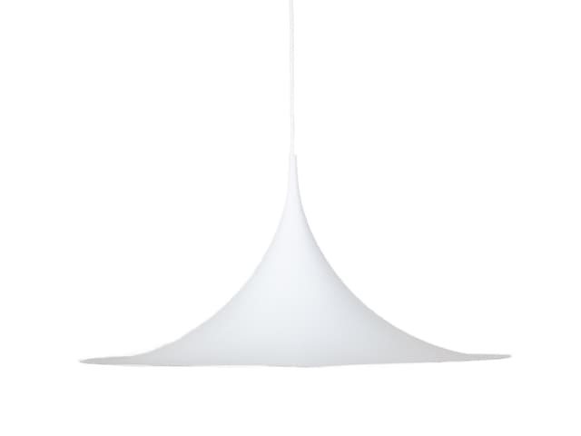 Lamp Semi, white metal, by C. Bonderup, T. Thorup, Fog & Mørup, Denmark, 1960s. - DIMENSION
