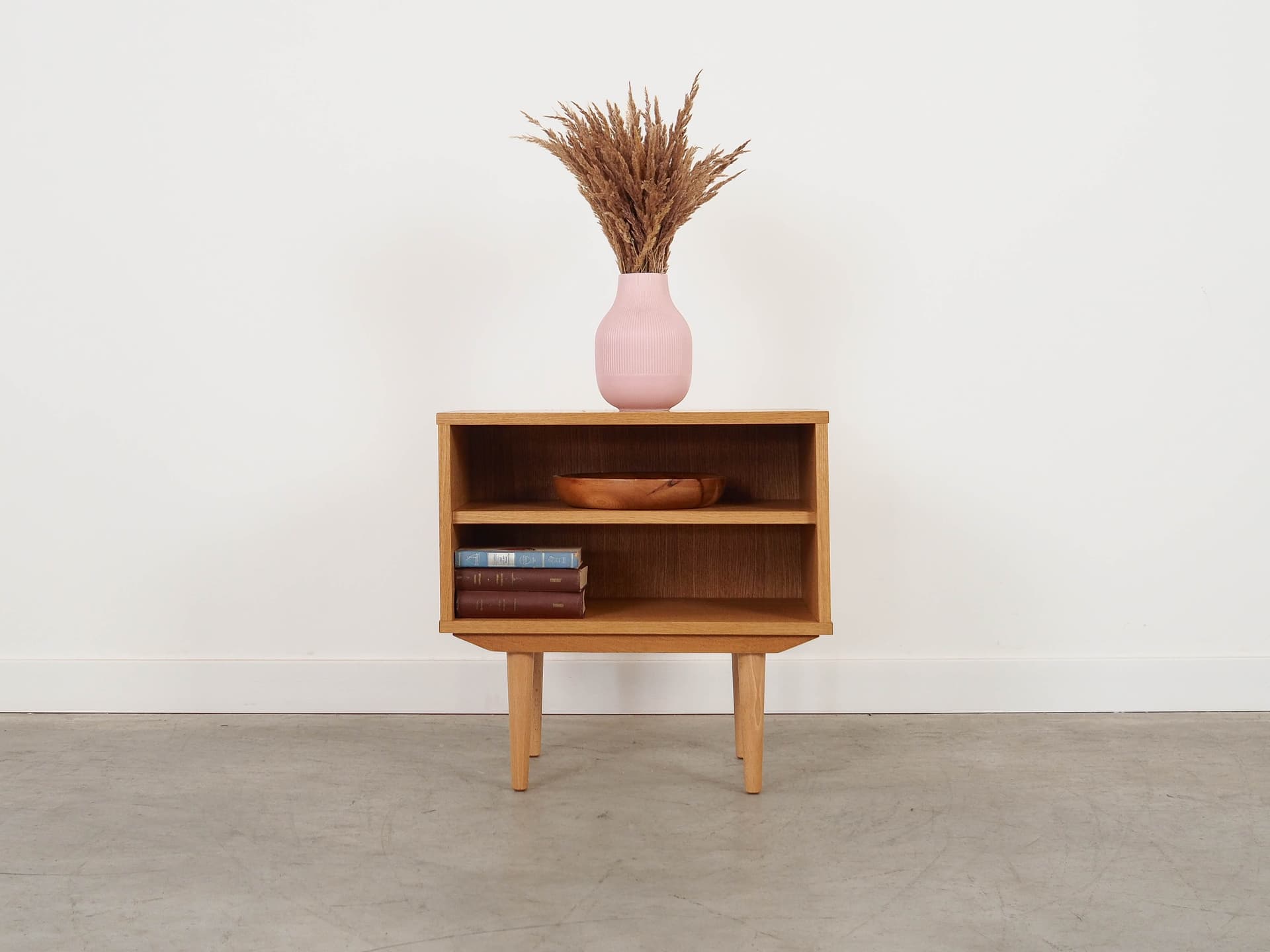 Regał, dąb brązowy, Skandynawia, lata 60. - 291579