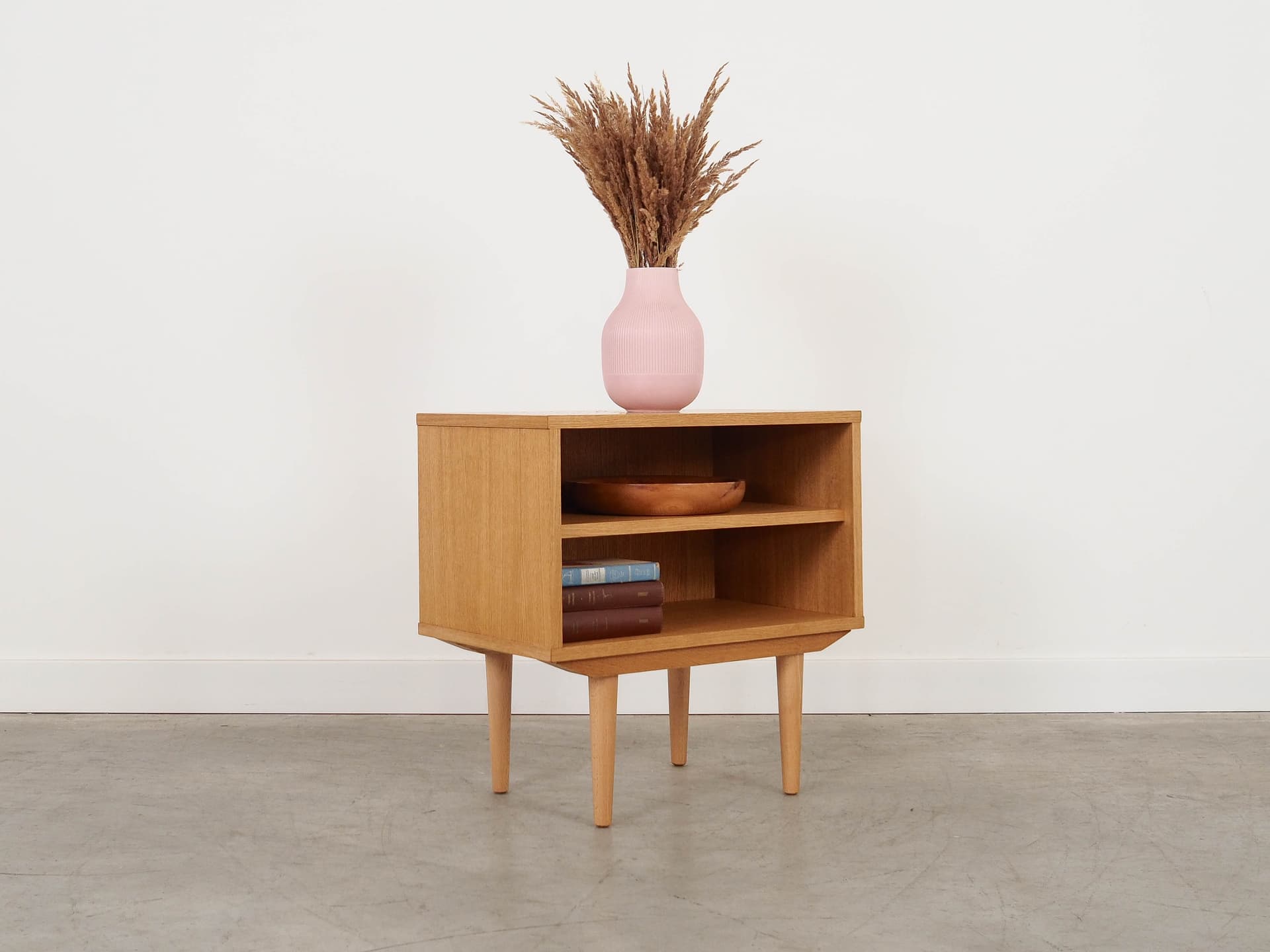 Regał, dąb brązowy, Skandynawia, lata 60. - 291581