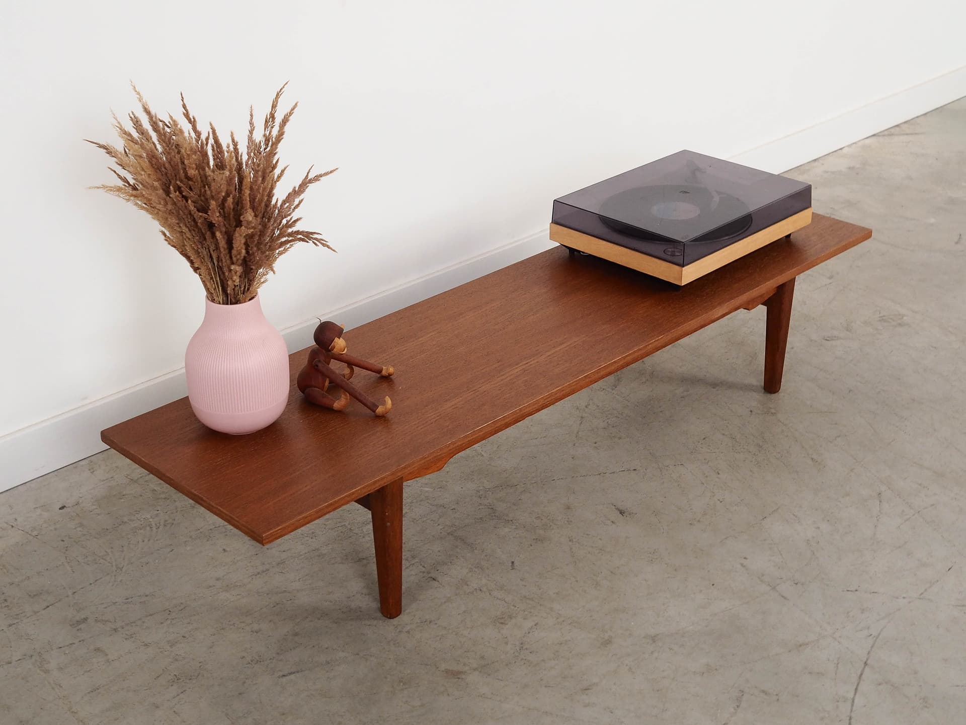 Lowboard, brązowy, teak, Dania, lata 70. - 291587