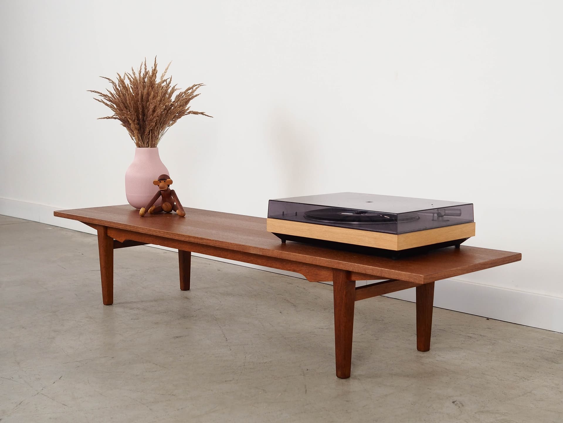 Lowboard, brązowy, teak, Dania, lata 70. - 291588