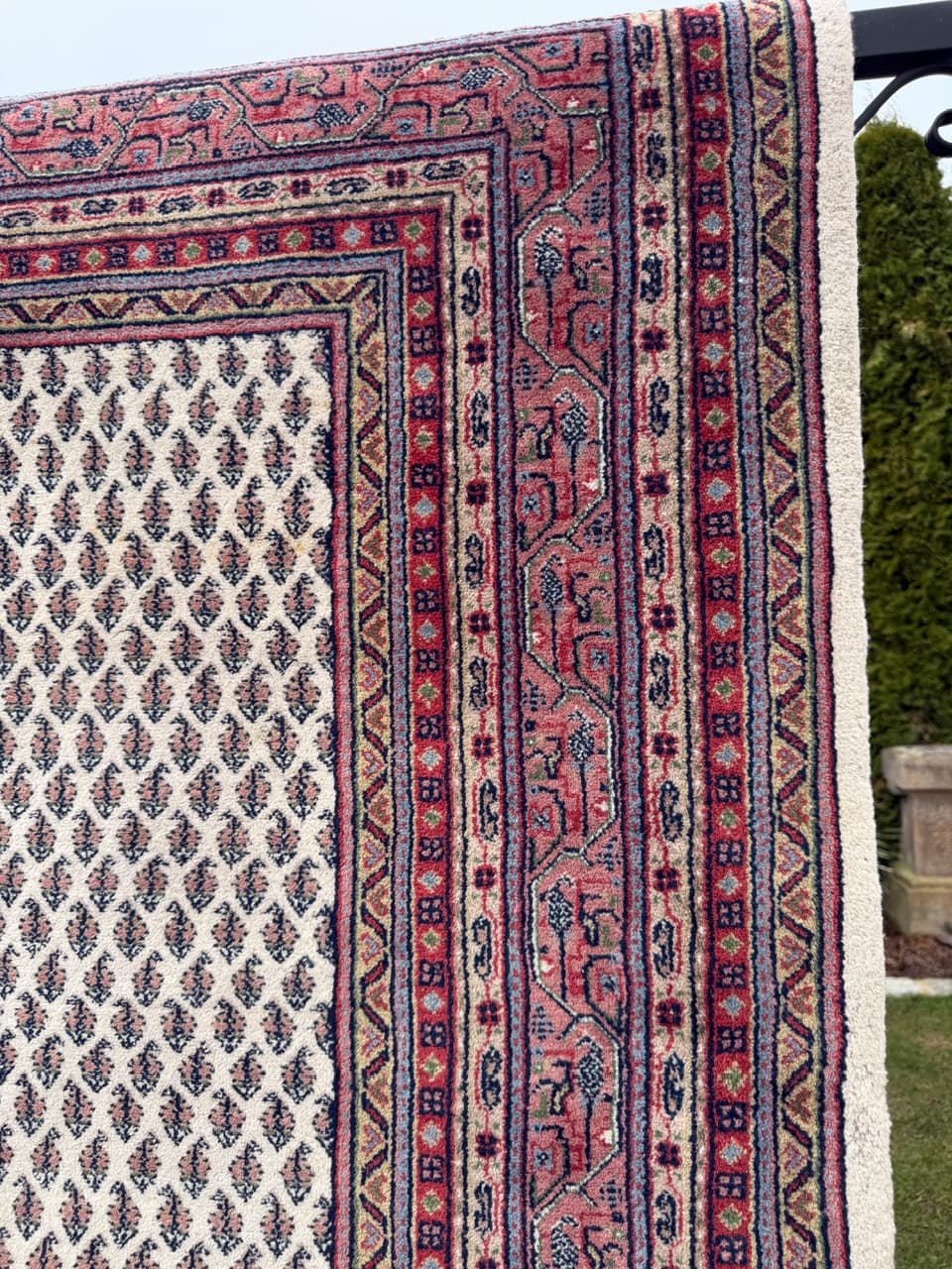 Dywan Indo Mir, 320x250 cm, beżowy, wełna, Indie - 291638