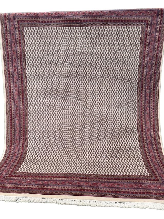 Dywan Indo Mir, 320x250 cm, beżowy, wełna, Indie - WYMIARY