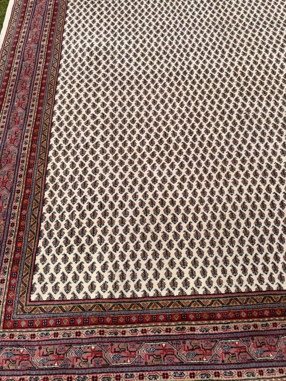 Dywan Indo Mir, 320x250 cm, beżowy, wełna, Indie - 291650