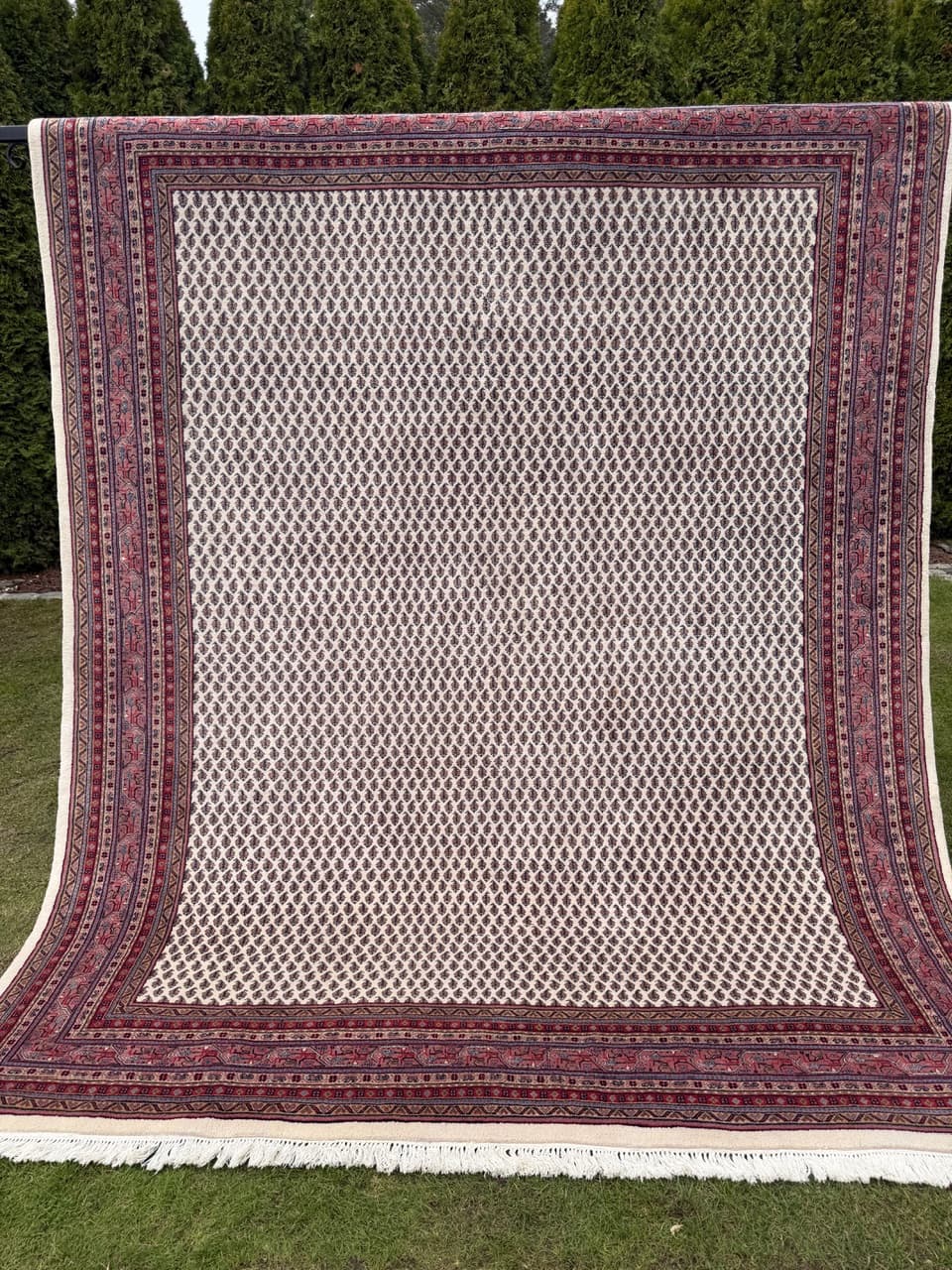 Dywan Indo Mir, 320x250 cm, beżowy, wełna, Indie - 291636