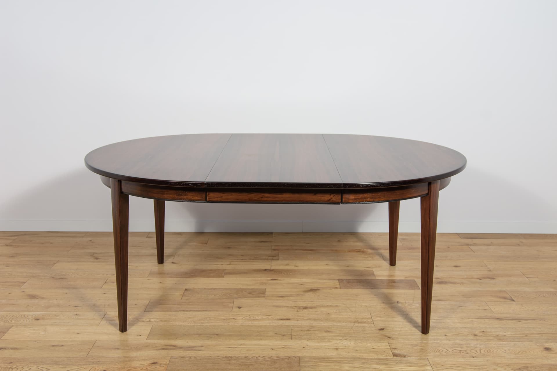 Round Extendable Dining Table Model 55, rosewood, by G. Omann, Omann Jun, Denmark, 1960s. - 291718