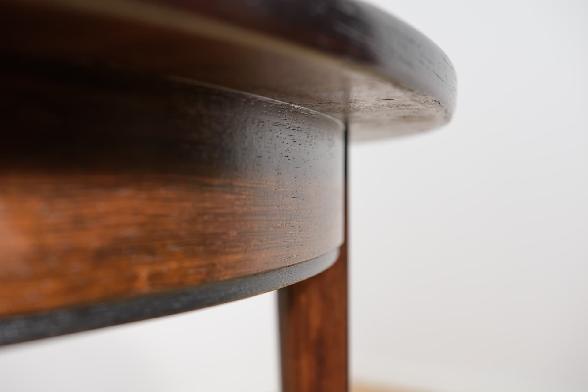 Round Extendable Dining Table Model 55, rosewood, by G. Omann, Omann Jun, Denmark, 1960s. - 291725