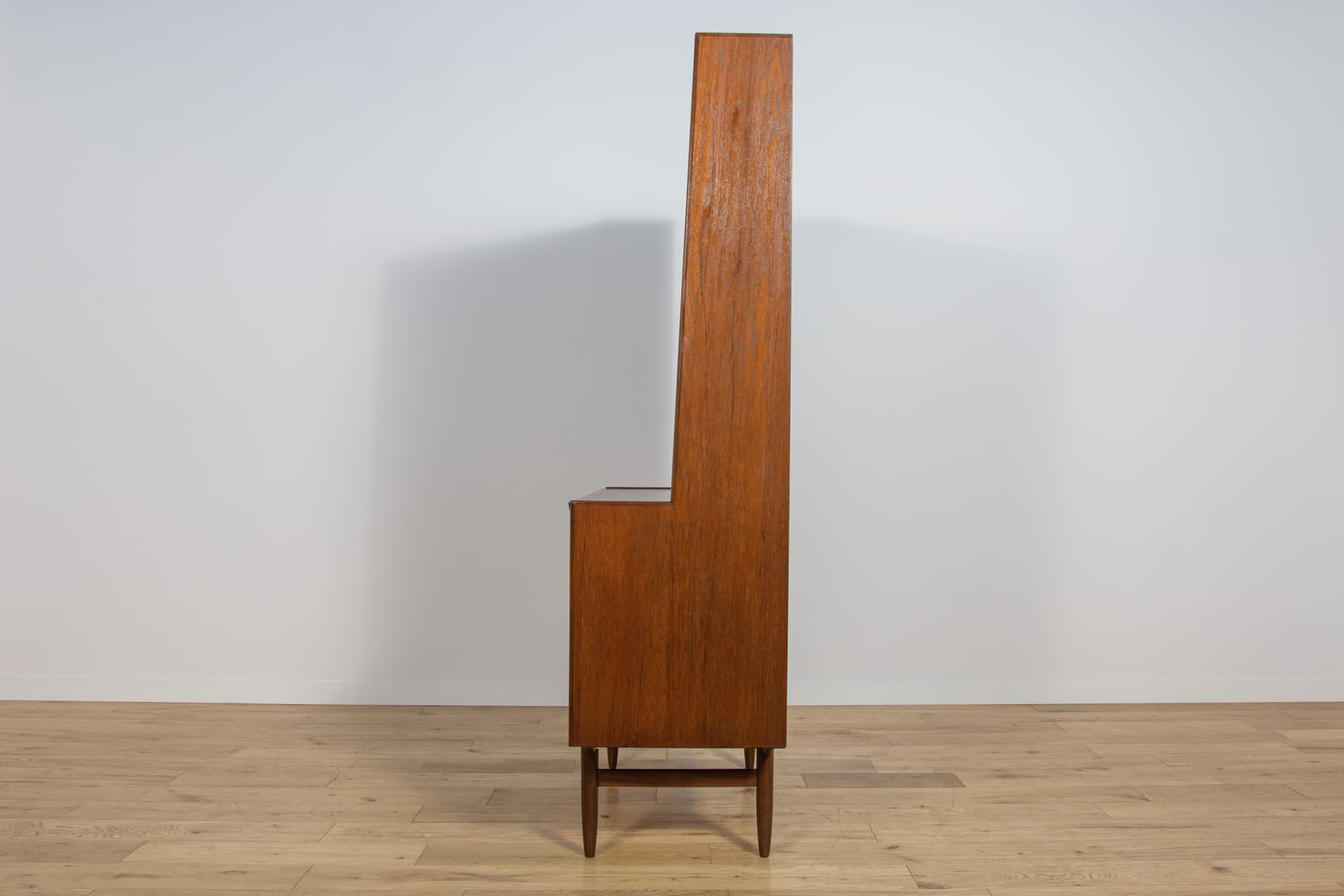 Regał, teak brązowy, Dania, lata 60. - 291754