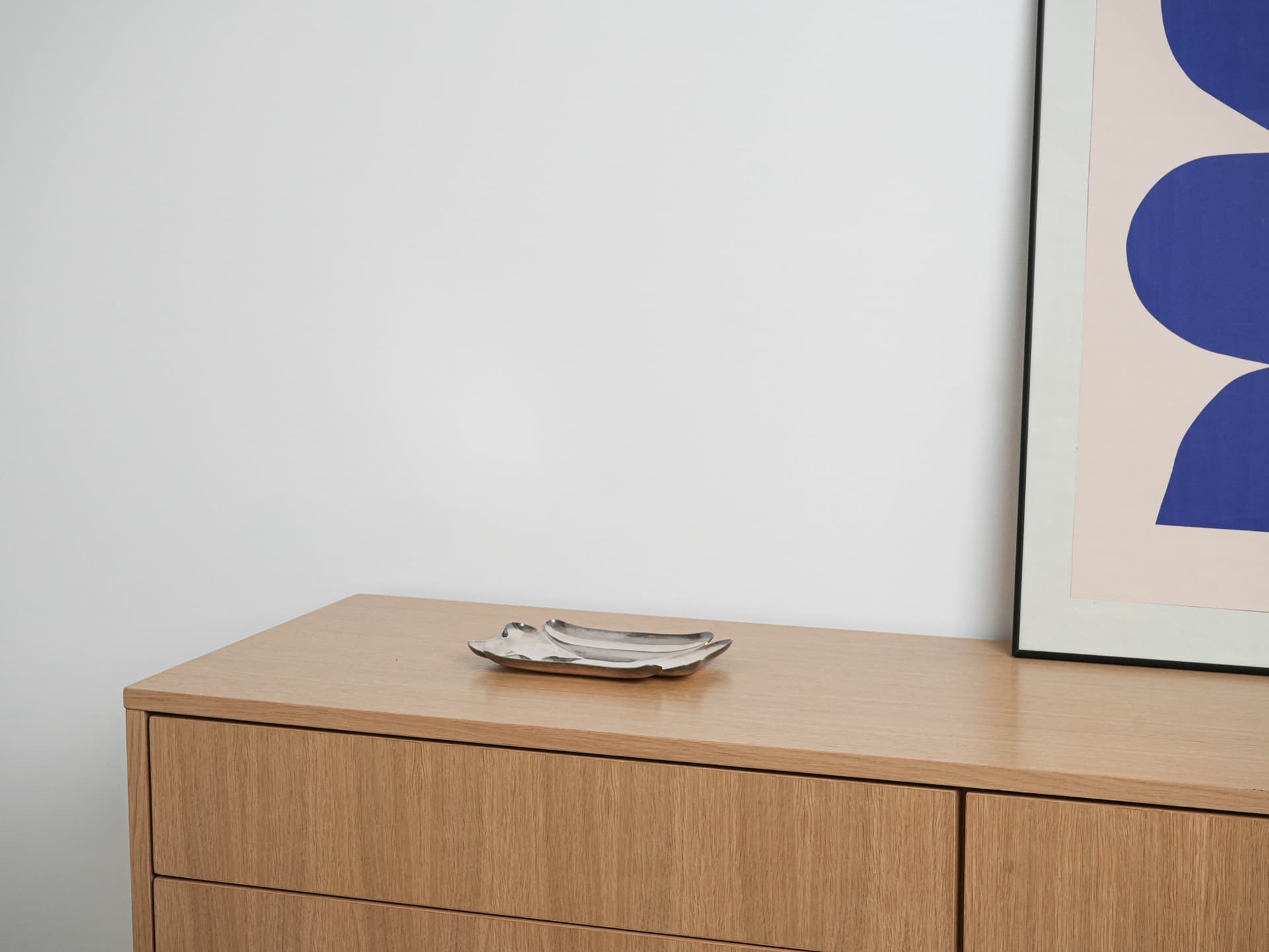 Tray, silver metal, Cassetti, Italy, 1970s. - 291978