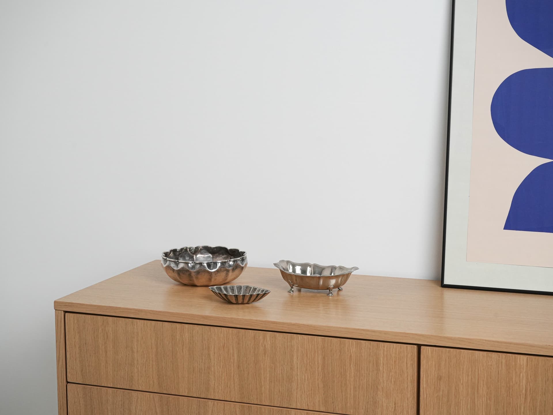 Patera, srebrny, metal, Włochy, lata 70. - 292012