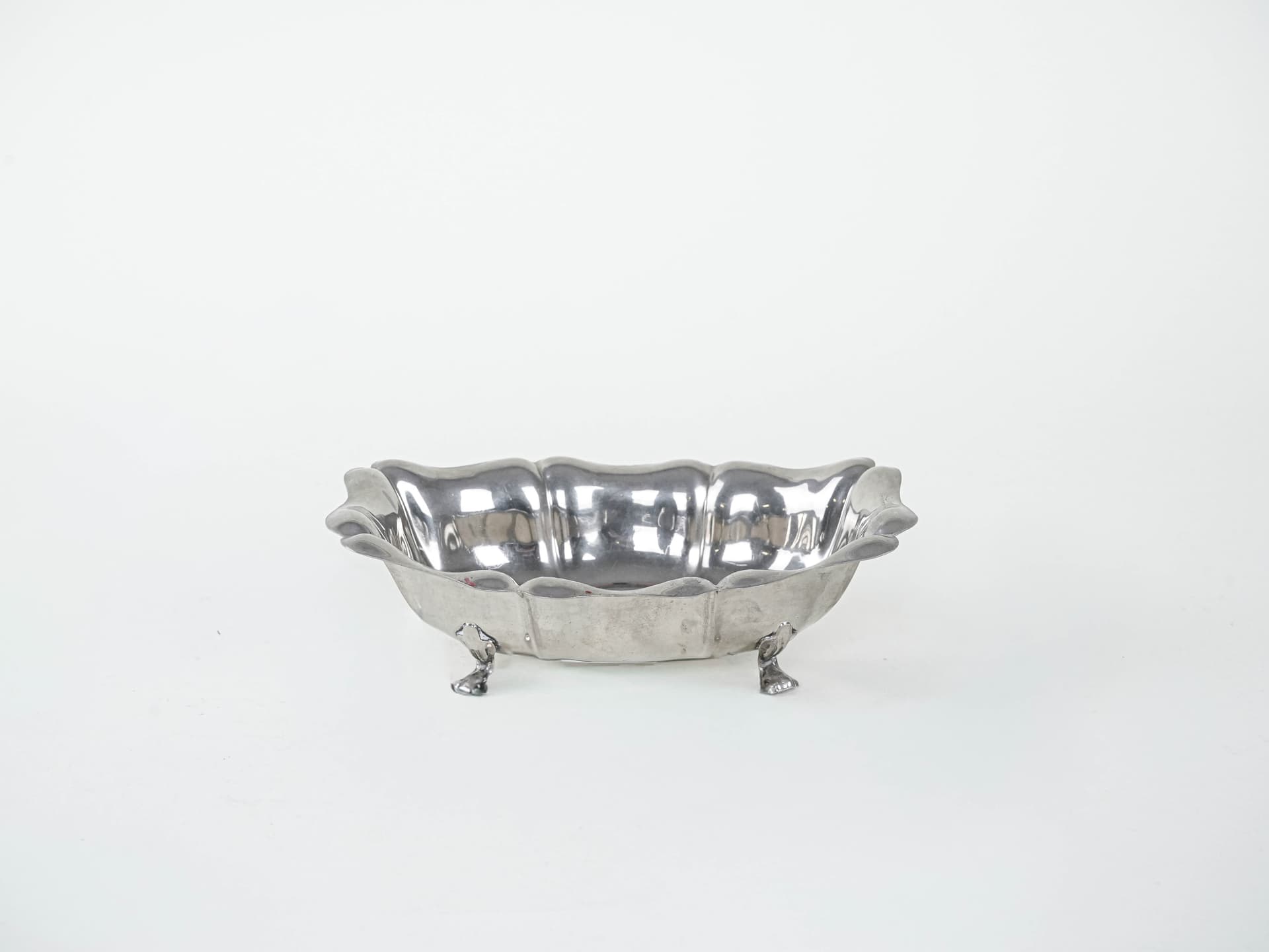 Patera owalna, srebro, Włochy, lata 70. - 292015