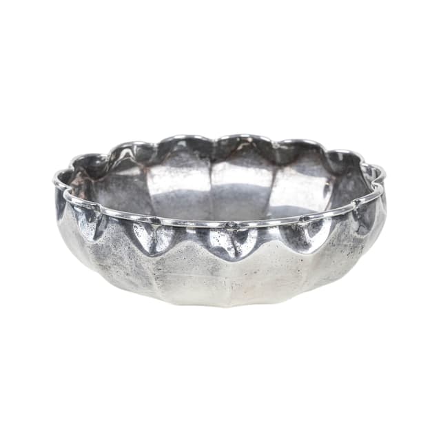 Misa dekoracyjna, srebro, Włochy, lata 60. - WYMIARY