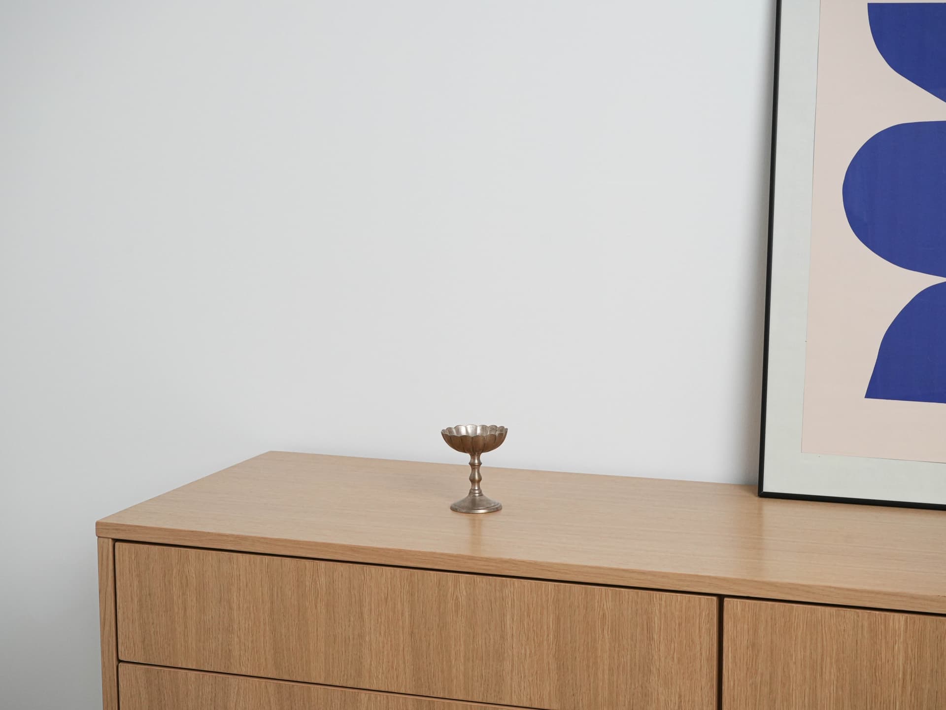 Kielich dekoracyjny, metal srebrny, Włochy, lata 60. - 292069