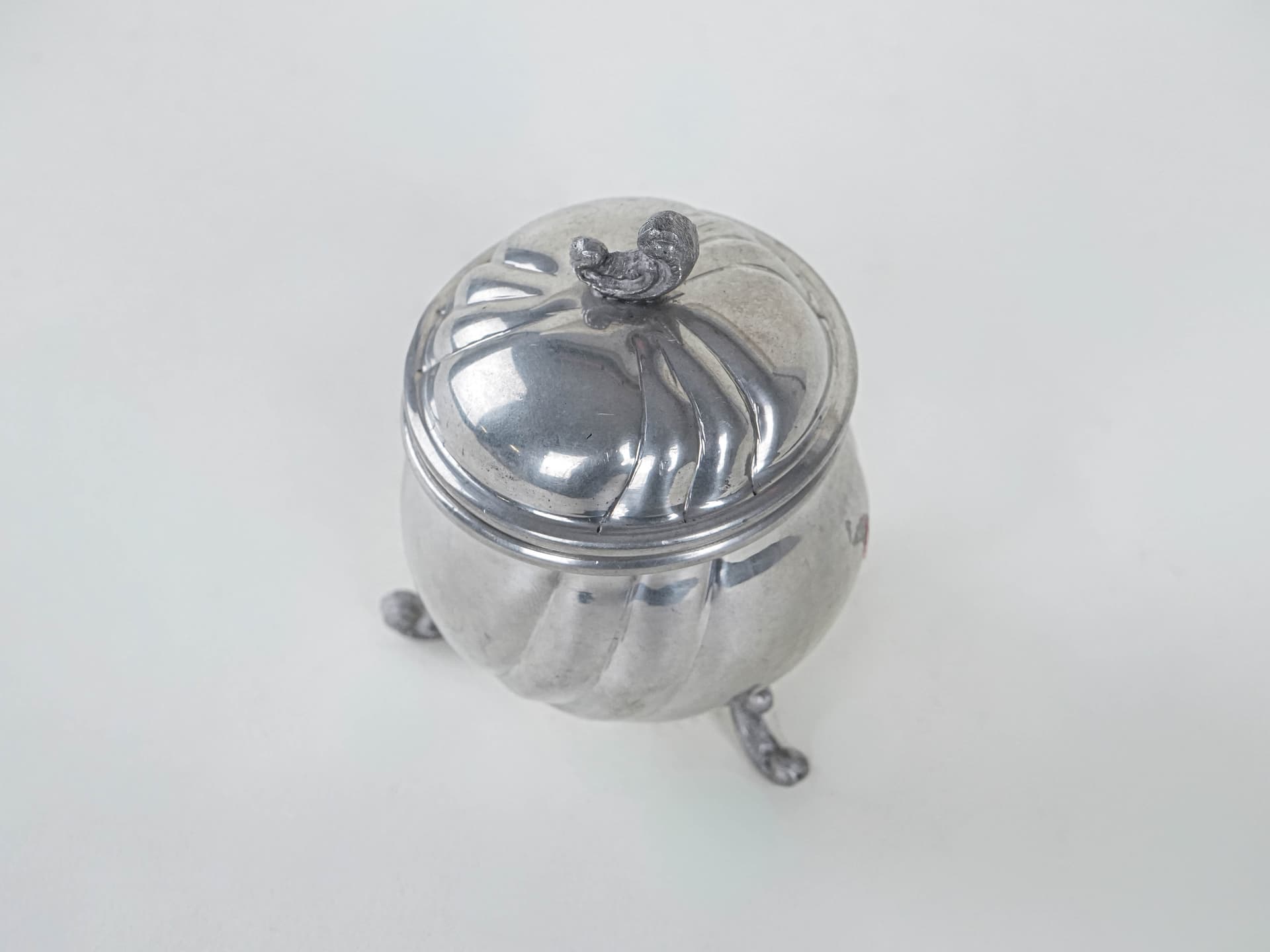 Szkatułka srebrny, metal, Włochy, lata 60. - 292084