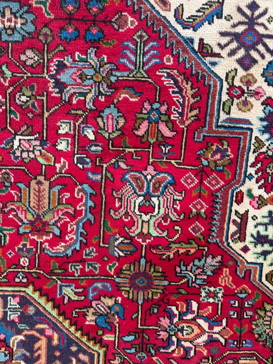 Dywan perski Tabriz 335x235 cm, multikolor, wełna, Iran - 292119