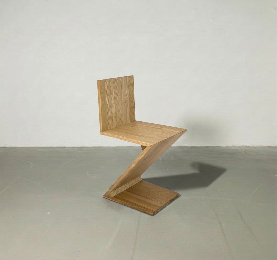 Krzesło wg proj. Zig-Zag, G.T. Rietveld, jesion - 292398