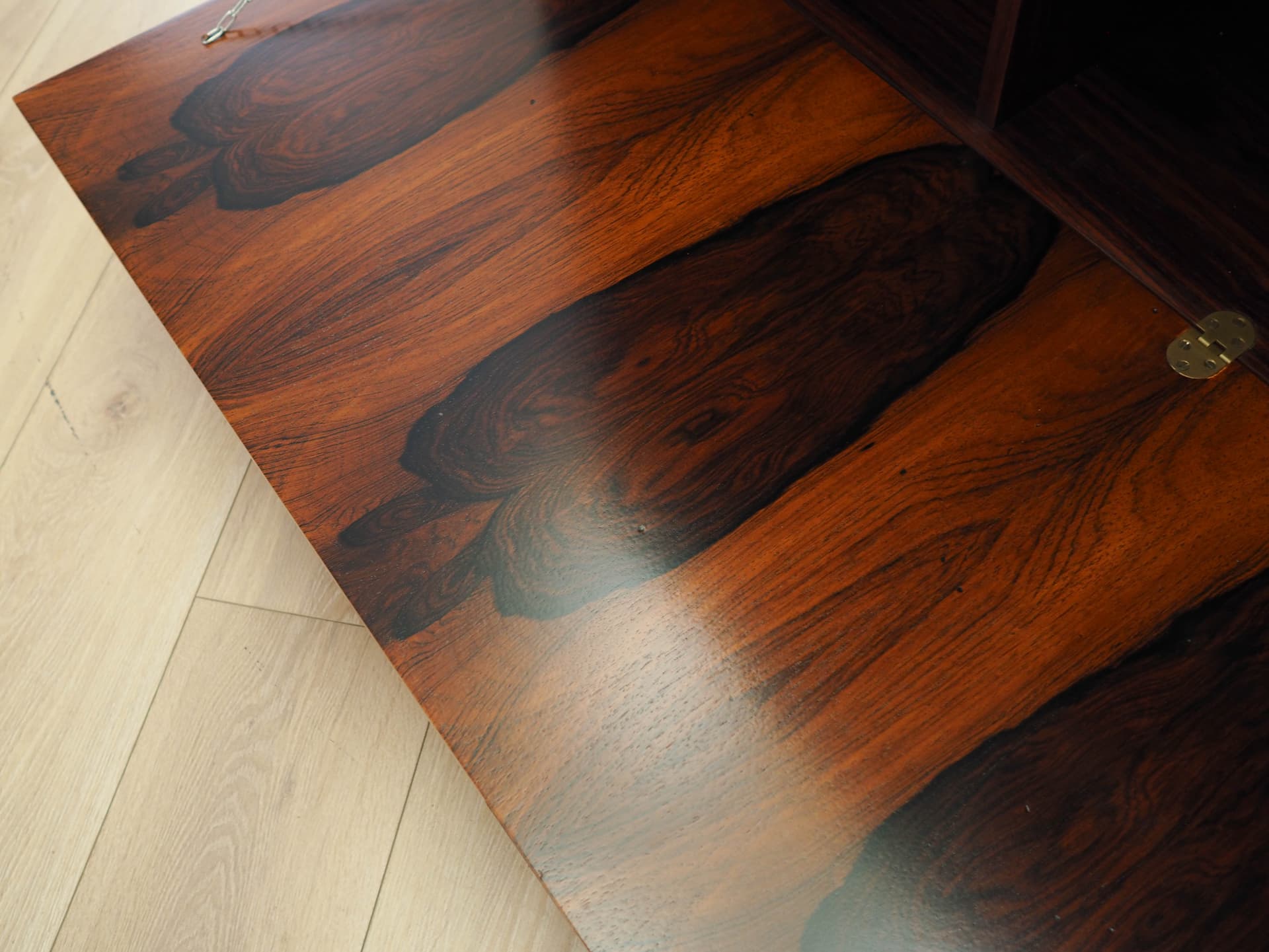 Regał, palisander brązowy, drewno czarne, Hundevad&Co., Dania, lata 70. - 292457