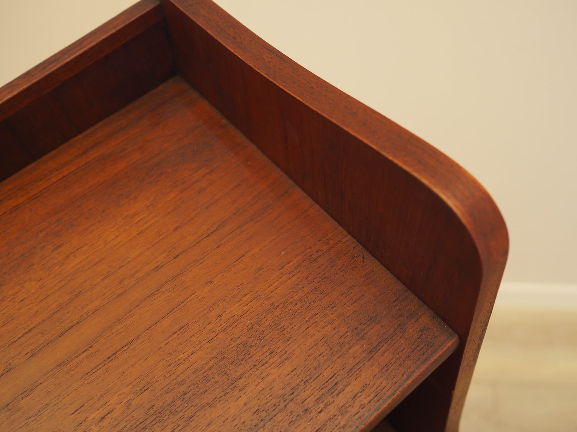 Secretary desk, brown, teak, Denmark, 1970s. - 292482