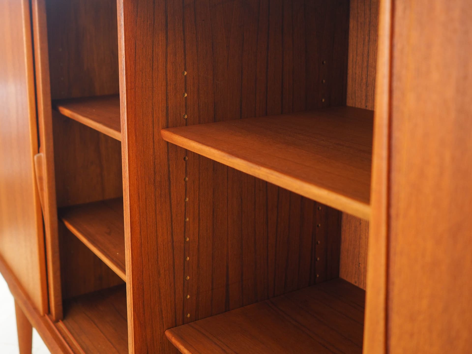 Highboard Model 19, brązowy, teak, Omann Jun, Dania, lata 70. - 292503