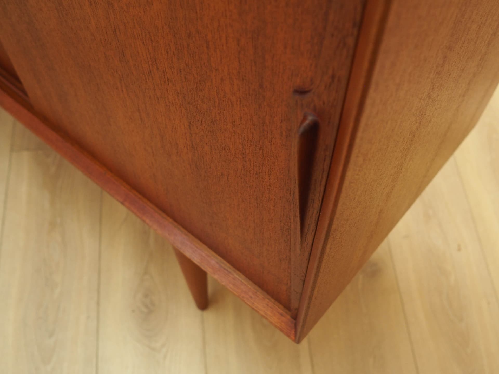 Highboard Model 19, brązowy, teak, Omann Jun, Dania, lata 70. - 292499