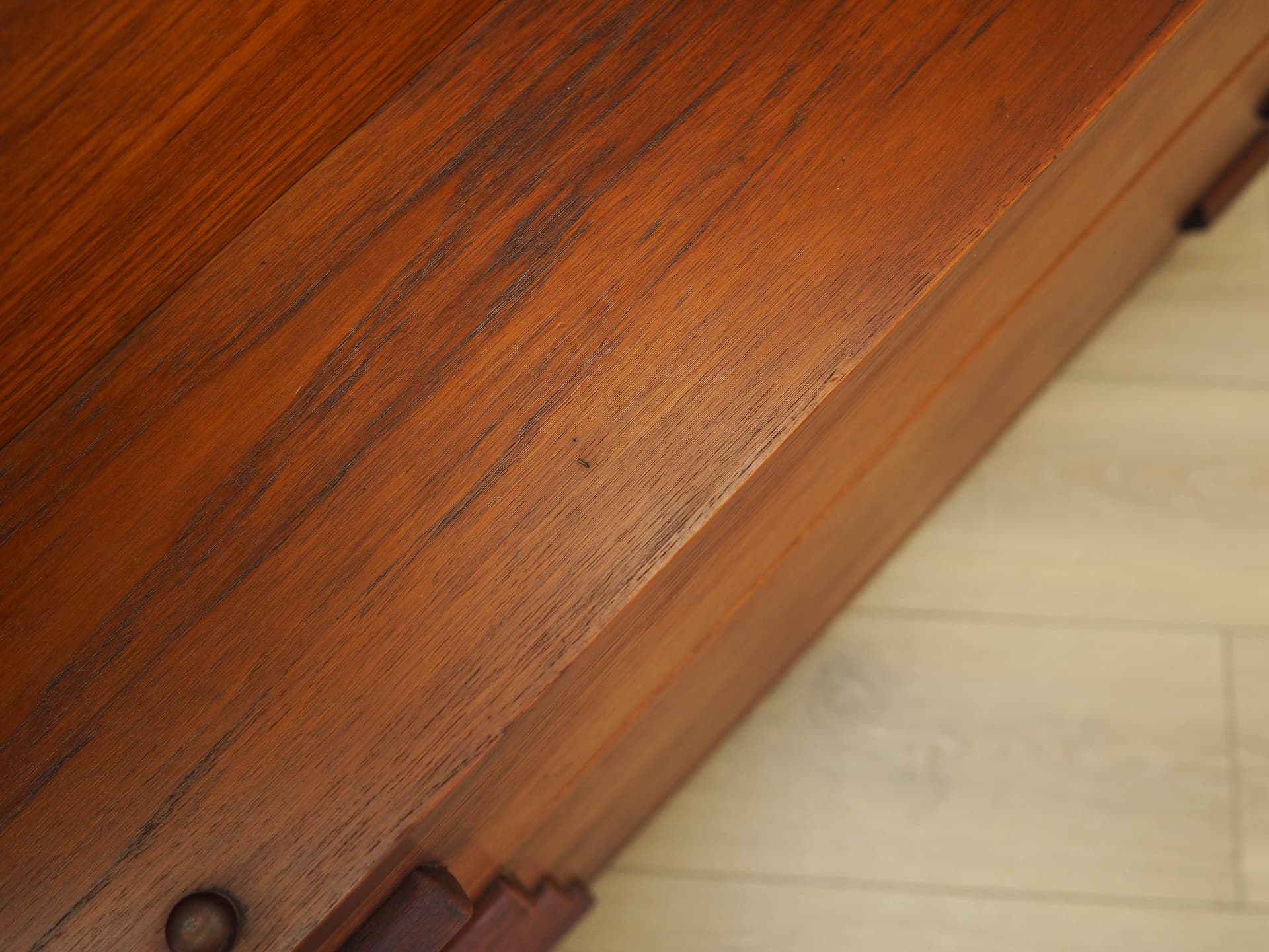 Secretary Desk, brown teak, by B. Mogensen, Denmark, 1960s. - 292513