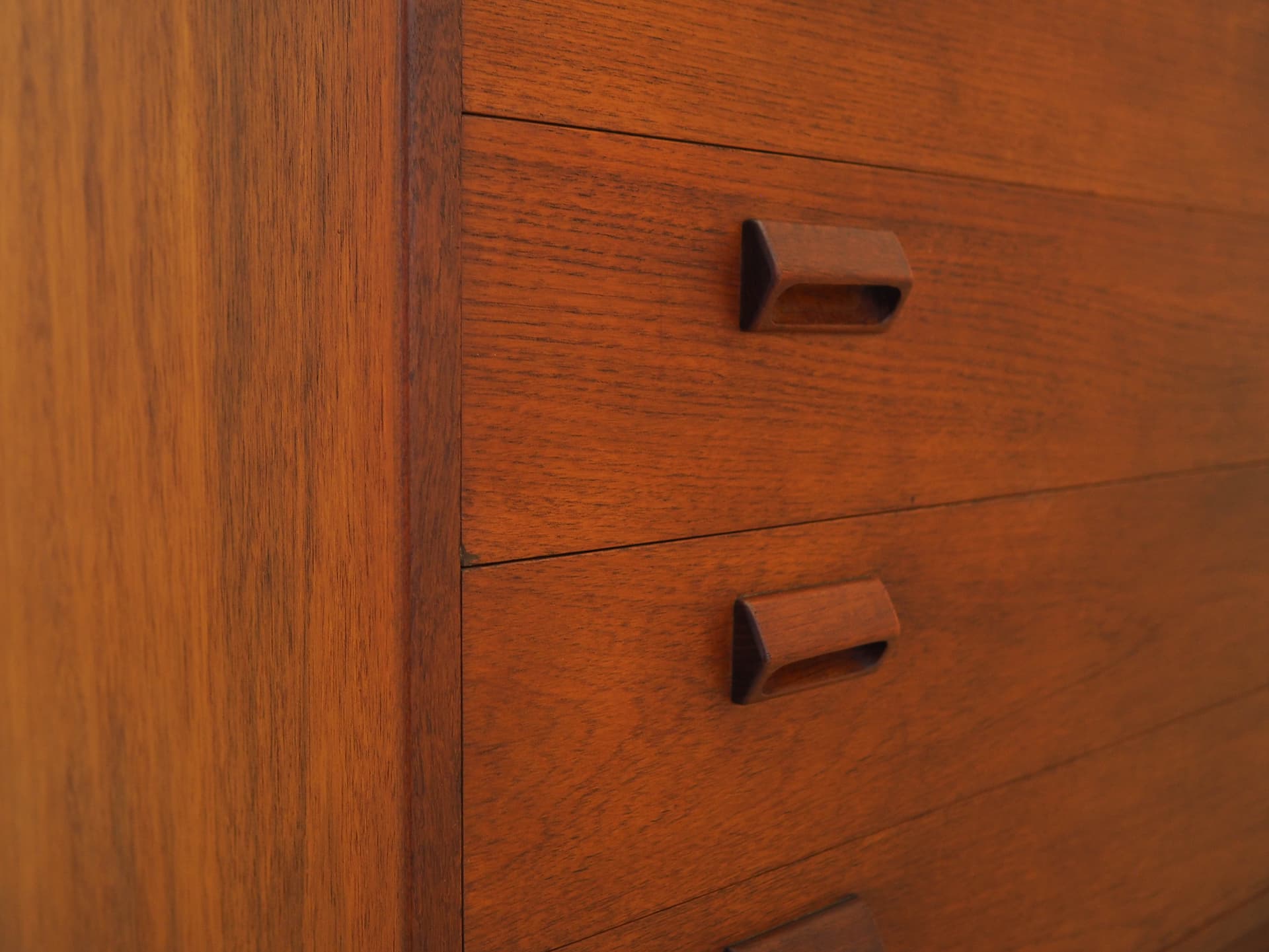 Secretary Desk, brown teak, by B. Mogensen, Denmark, 1960s. - 292516