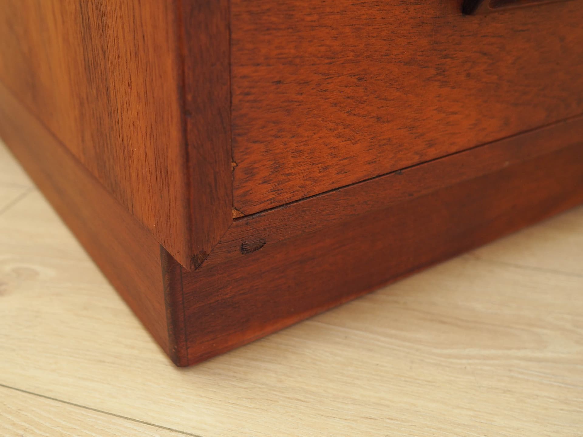 Secretary Desk, brown teak, by B. Mogensen, Denmark, 1960s. - 292518