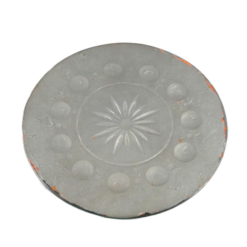 Wall mirror, silver crystal, Poland, 19th century