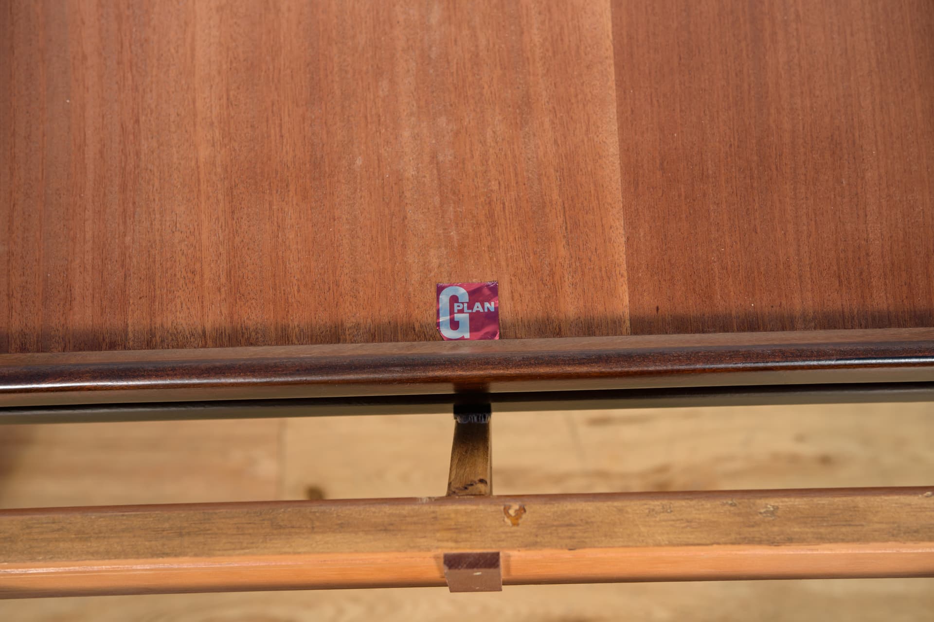 Stół rozkładany owalny, teak brązowy, G-Plan, Wielka Brytania, lata 60. - 292615