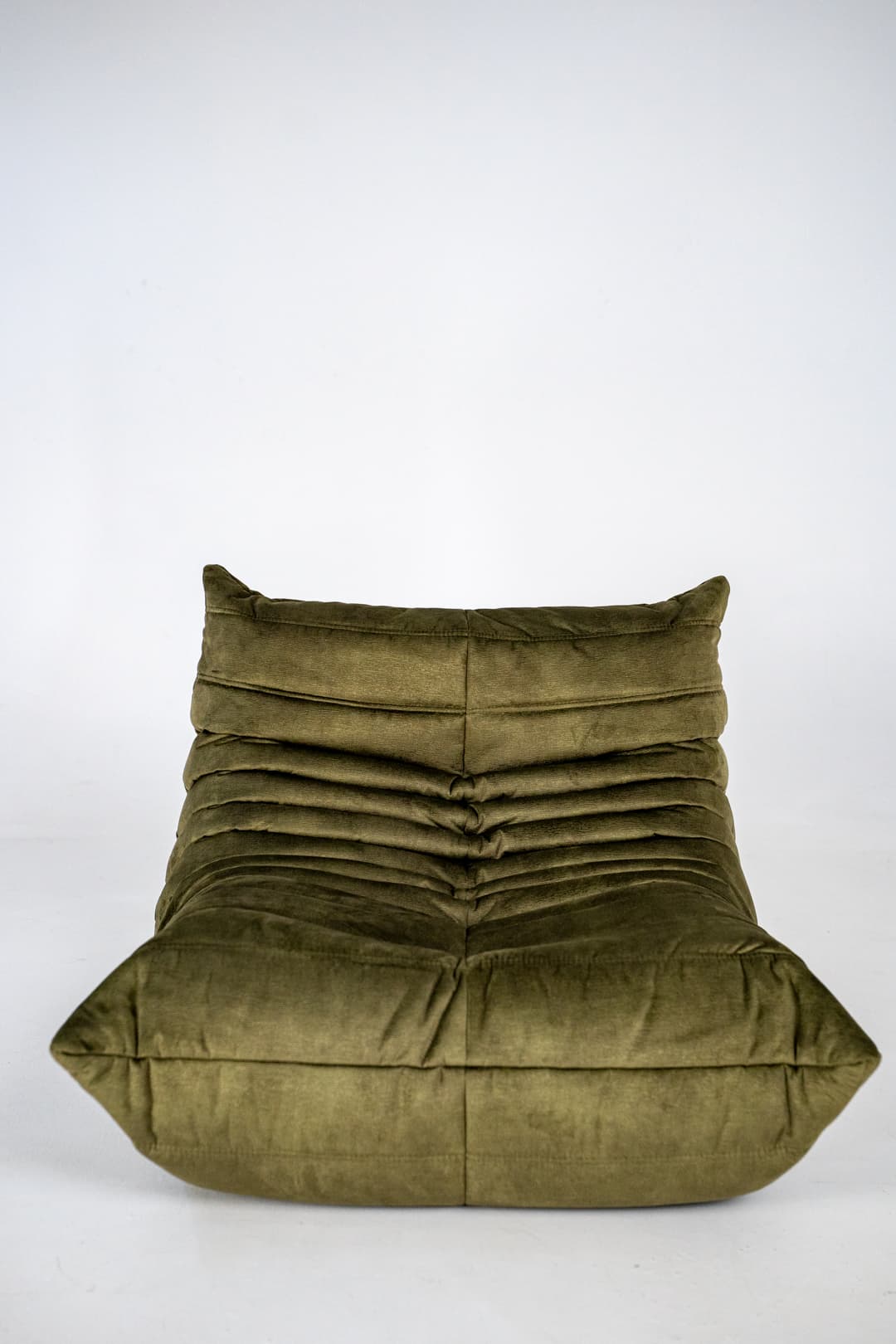 Fotel wypoczynkowy Togo, wave velvet olive - 292933