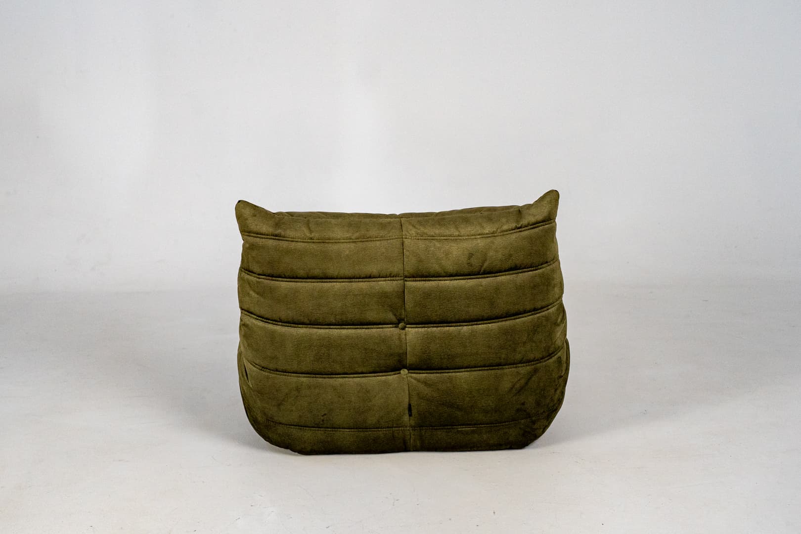 Fotel wypoczynkowy Togo, wave velvet olive - 292937