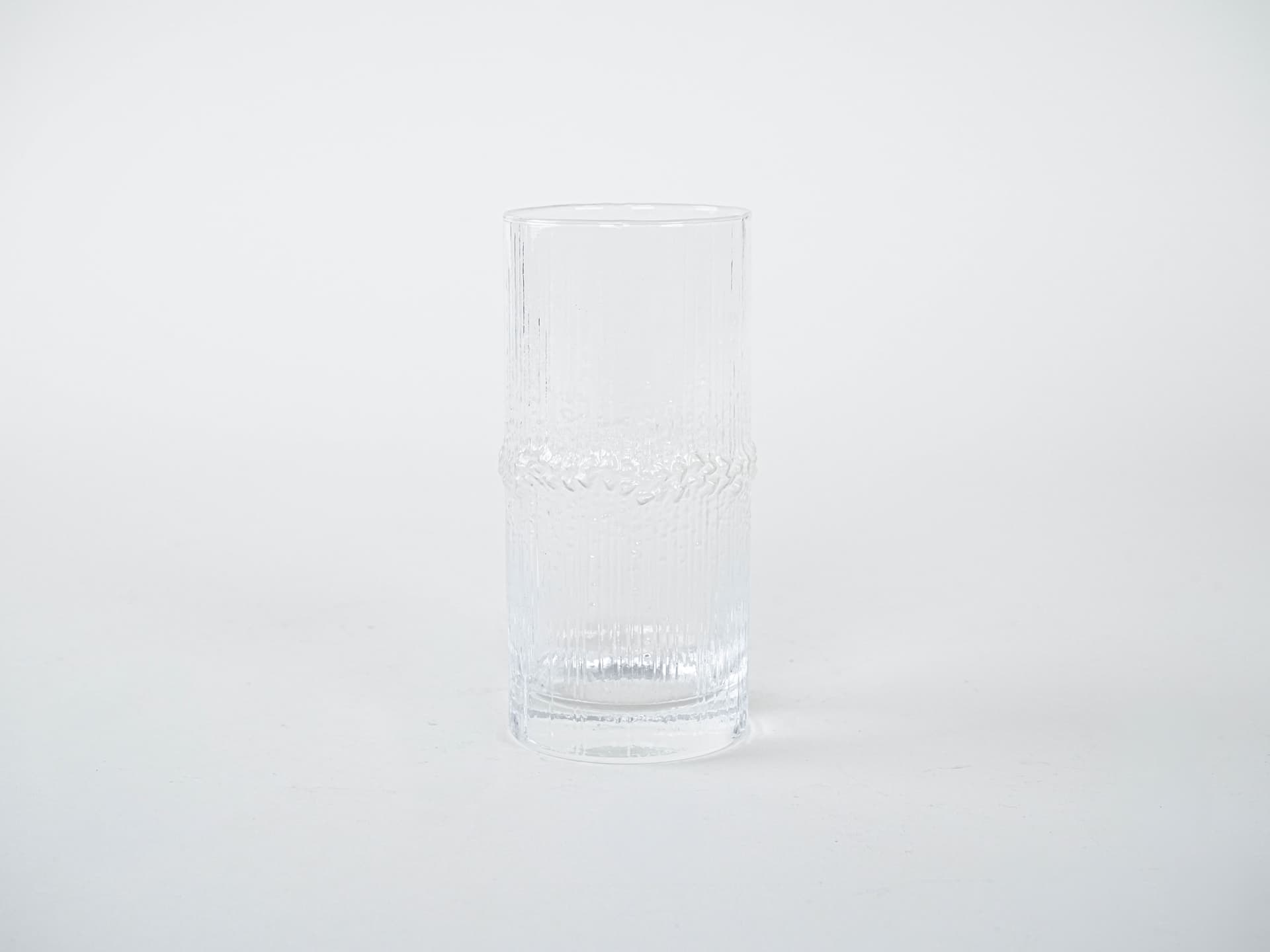 Komplet szklanek Niva, szkło transparentne, proj. T. Wirkkala, Iittala, Finlandia, lata 70. - 293174