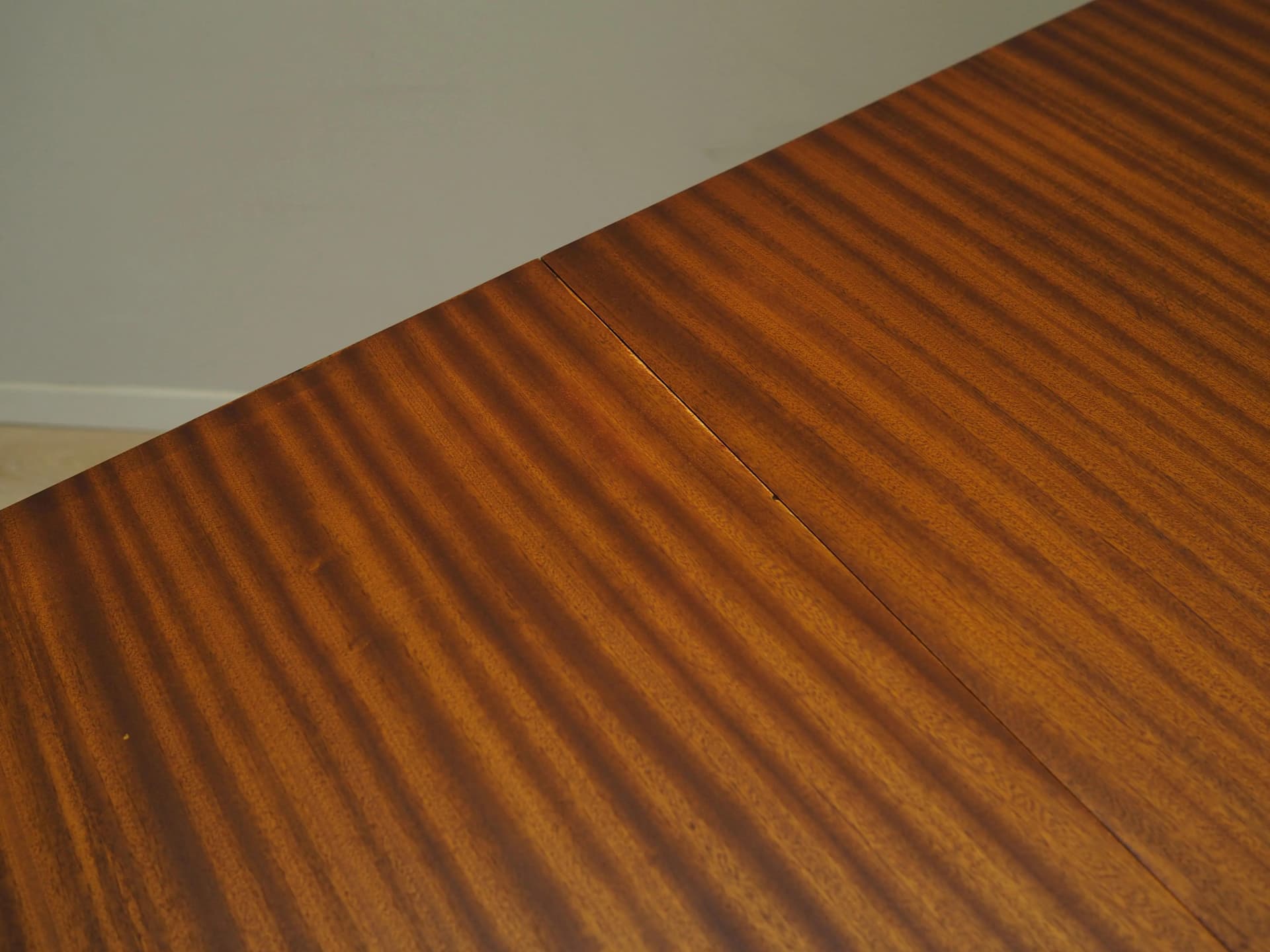 Stół mahoniowy, ciemny brąz, Dania, lata 70. - 21671