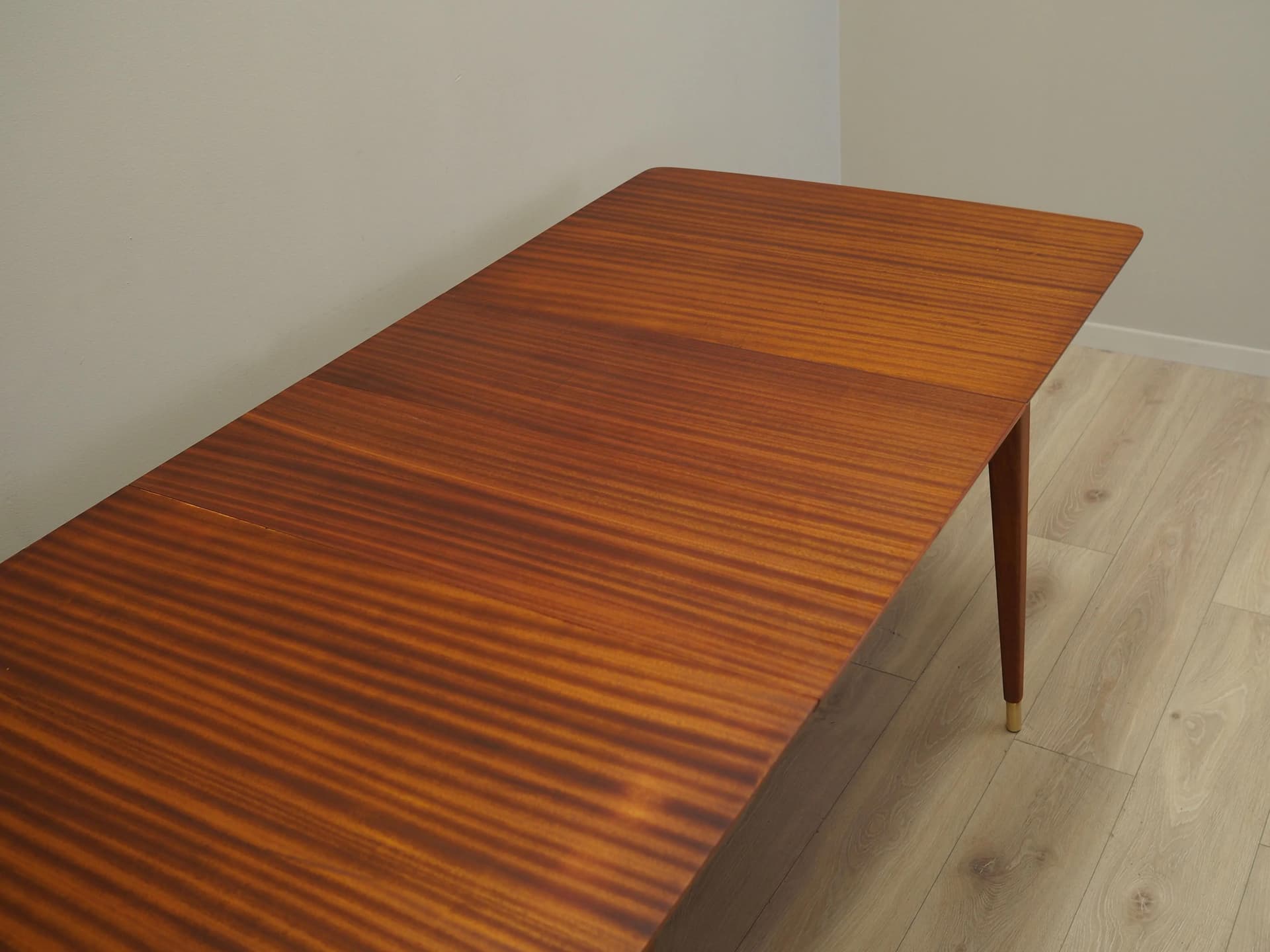 Stół mahoniowy, ciemny brąz, Dania, lata 70. - 21669