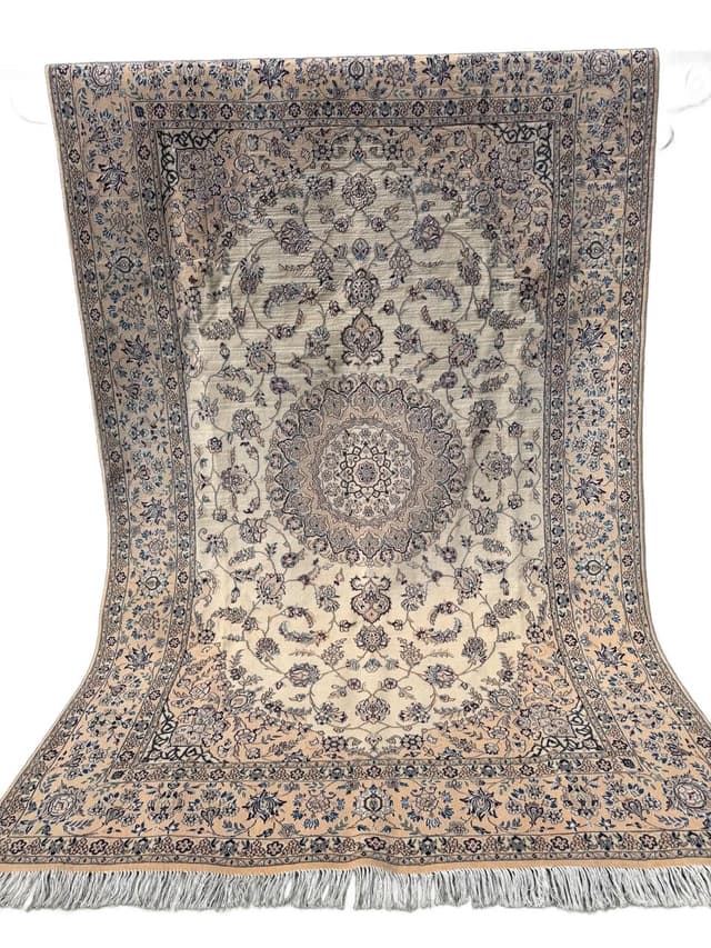 Dywan perski Nain 300x200 cm, wełna jedwab, Iran - WYMIARY