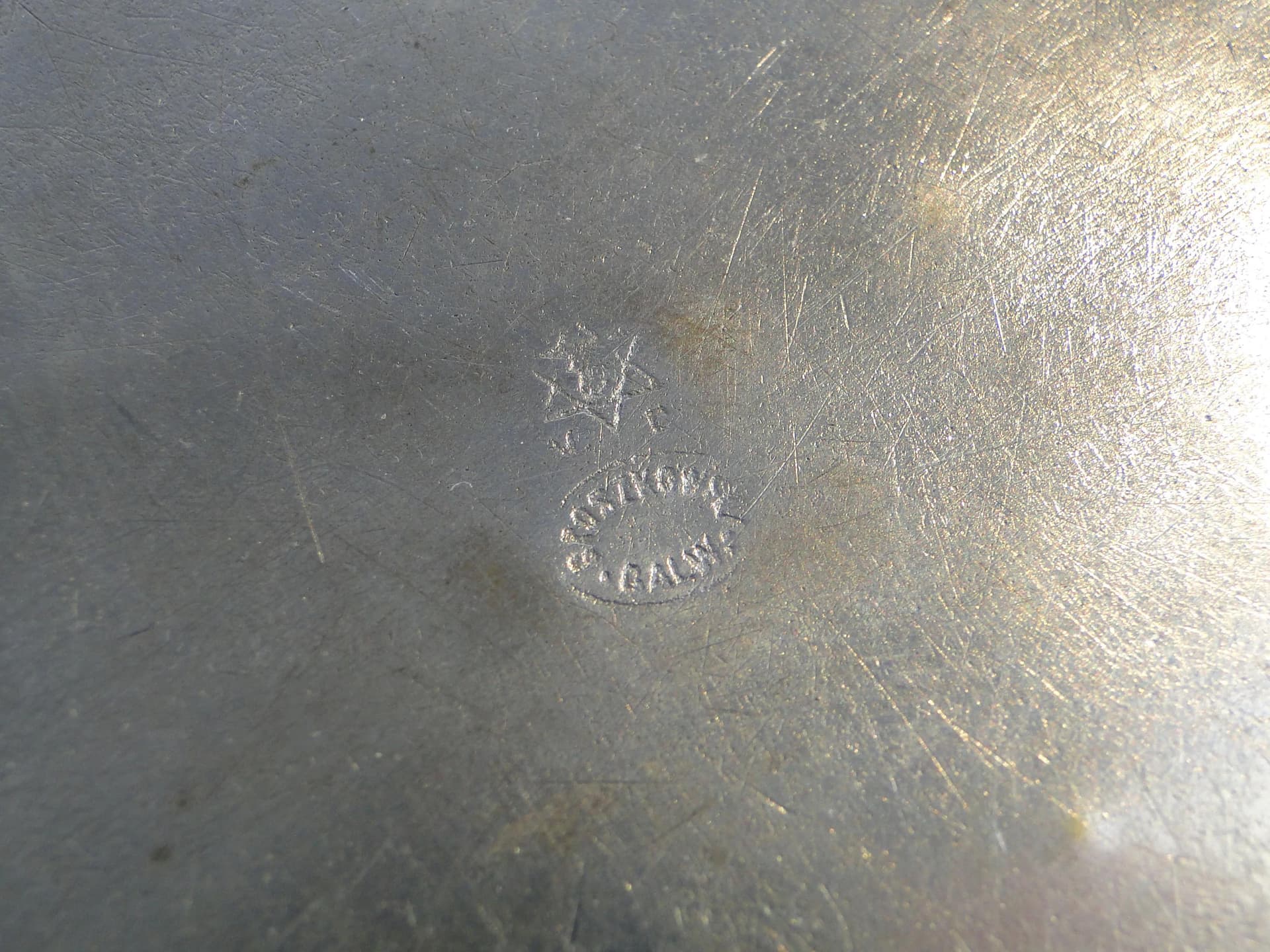 Naczynie do serwowania, srebro platerowane, Groszkowski, Polska, XIX w. - 21633