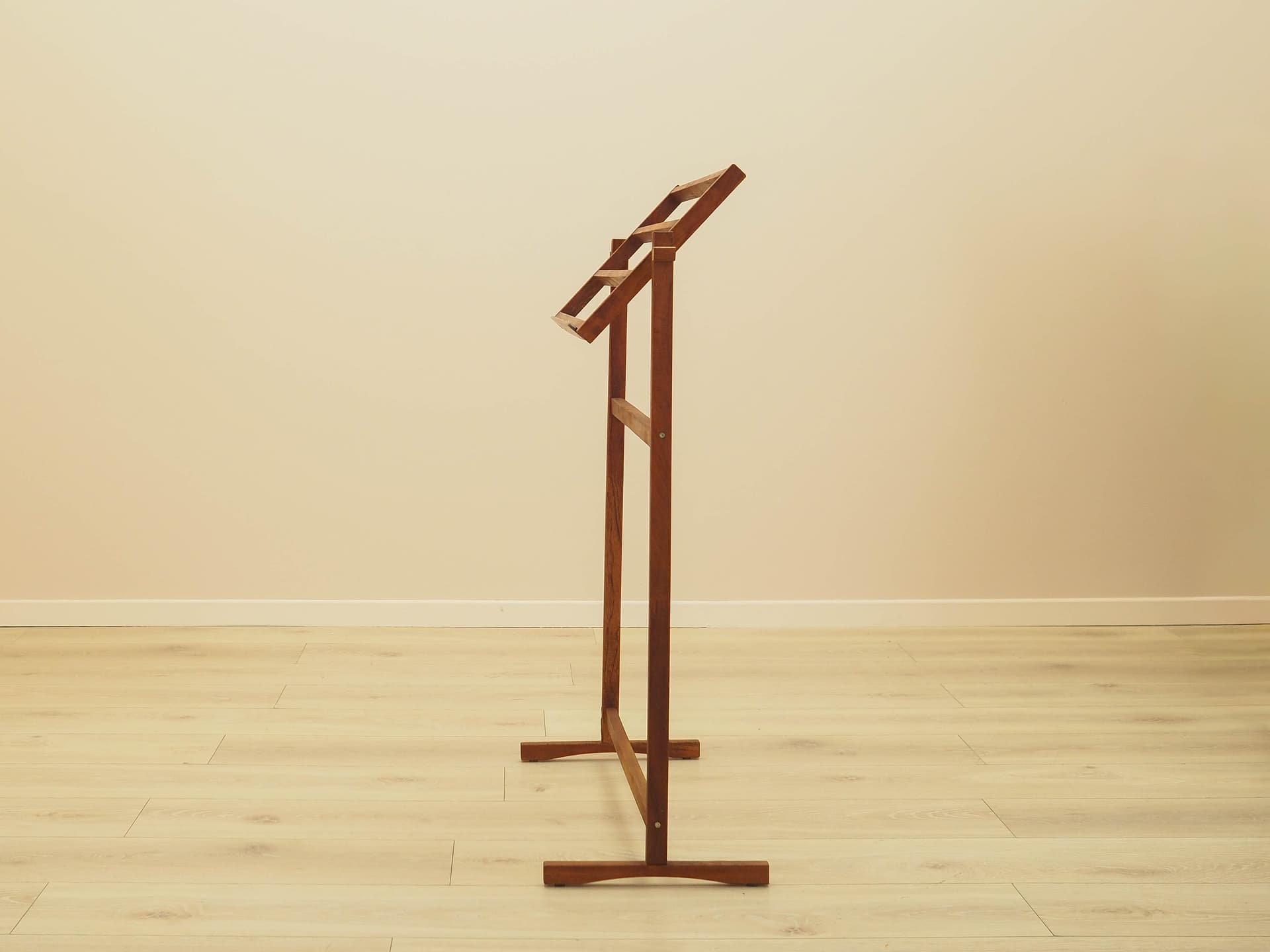 Music stand, brown teak, Denmark, 1980s. - 293717