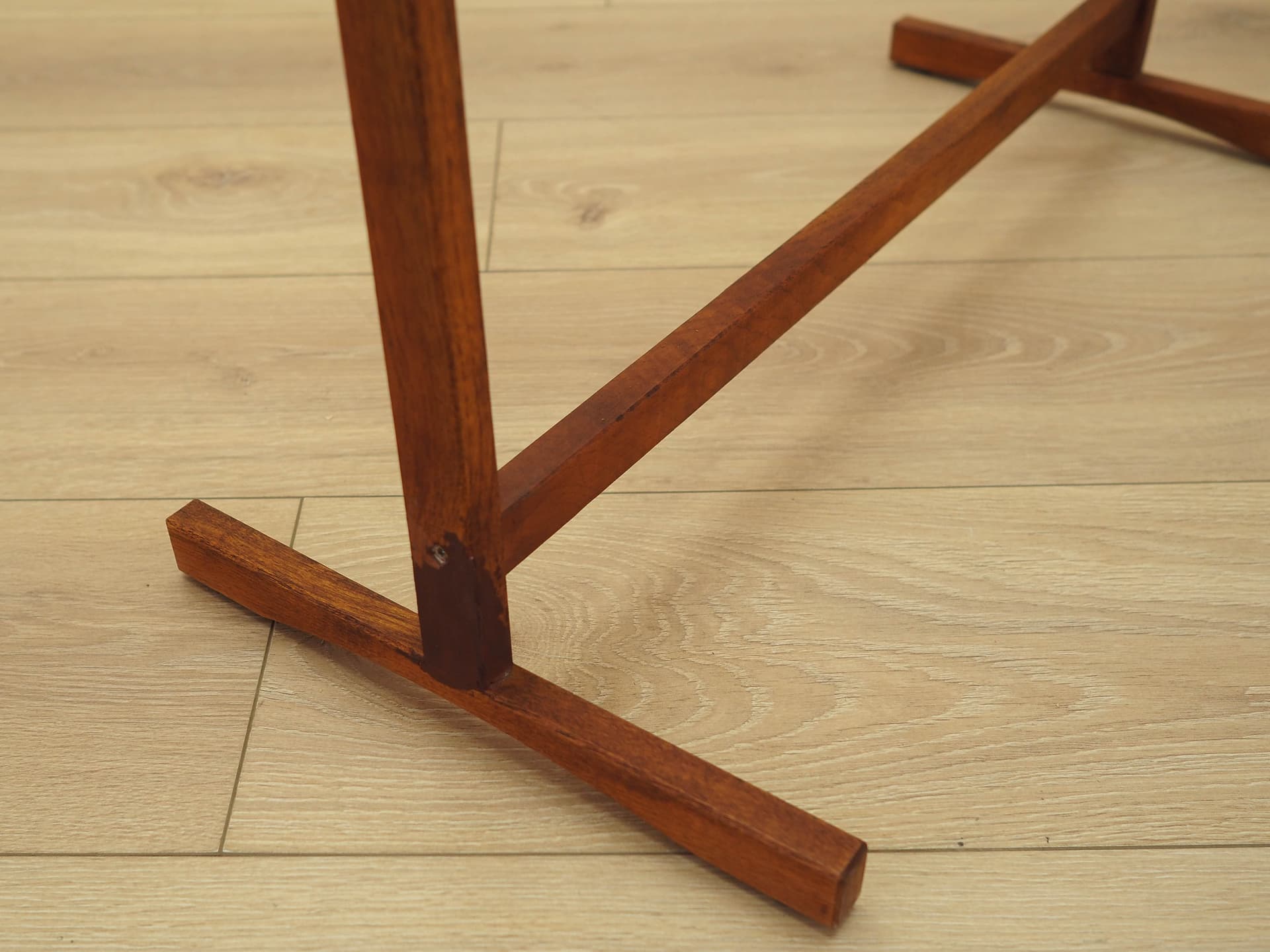 Music stand, brown teak, Denmark, 1980s. - 293725
