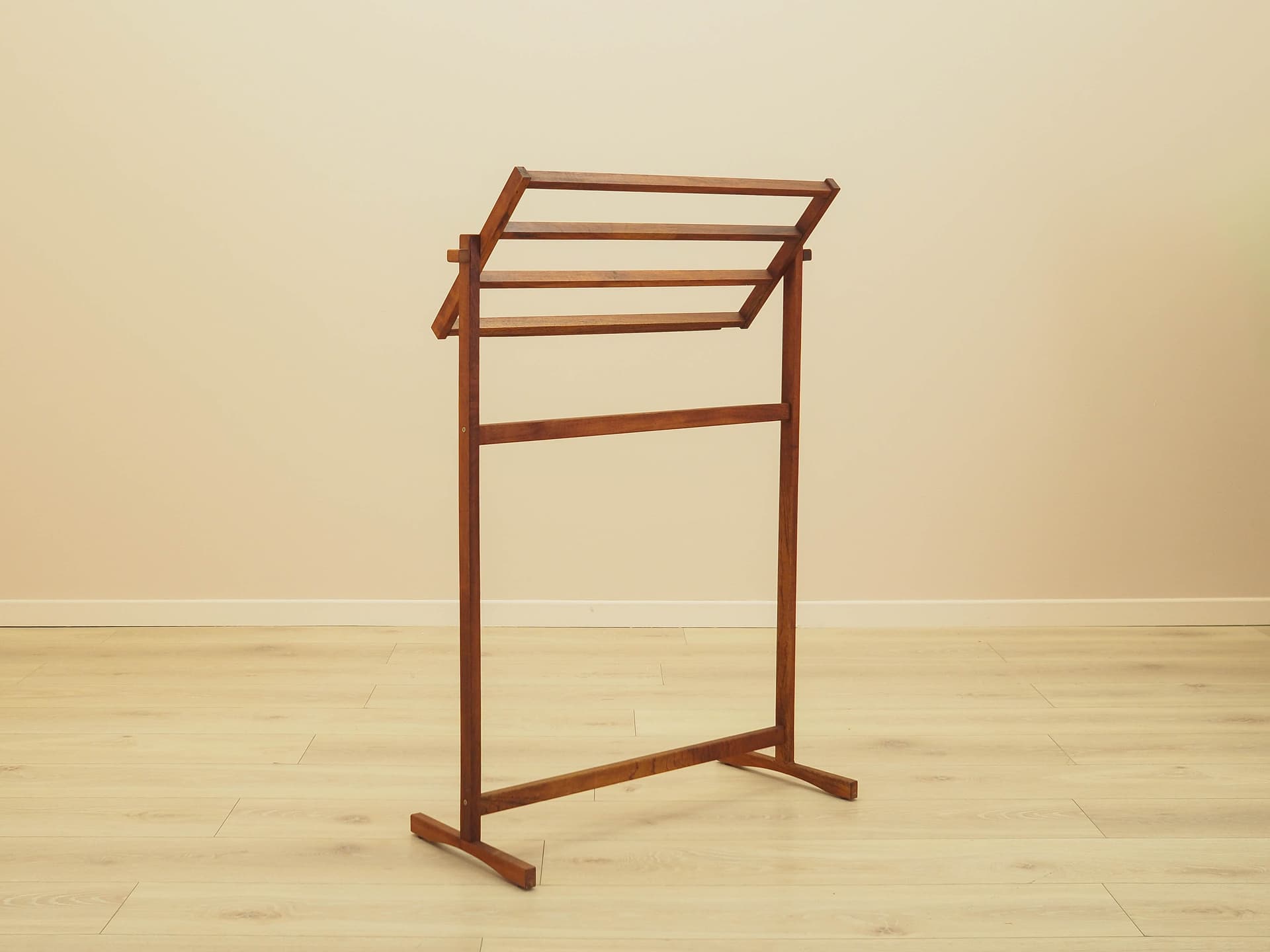 Music stand, brown teak, Denmark, 1980s. - 293718