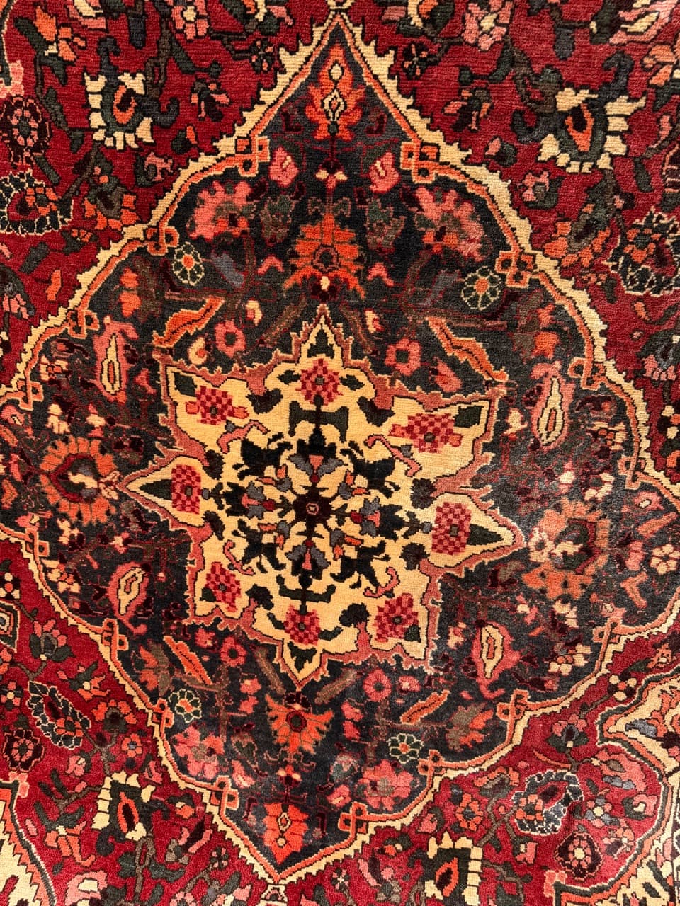 Dywan Bahtiari Hamadan, czerwony, wełna, Iran, 290x190 cm - 293774