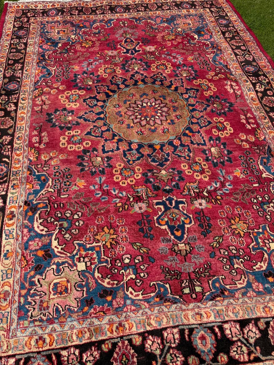 Dywan Keshan 300x200 cm, czerwony, wełna kaszmirowa, Iran - 293797