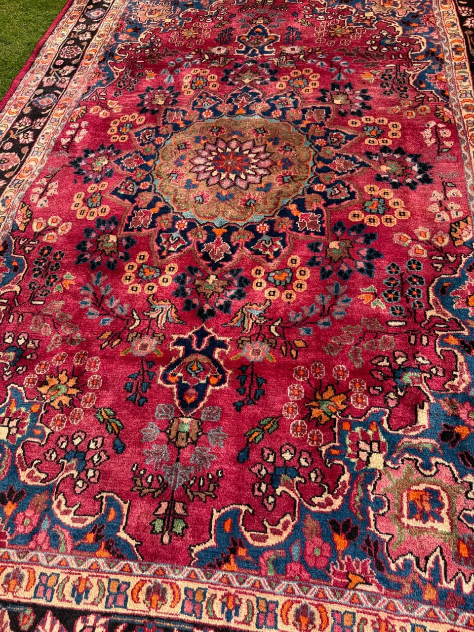 Dywan Keshan 300x200 cm, czerwony, wełna kaszmirowa, Iran - 293799