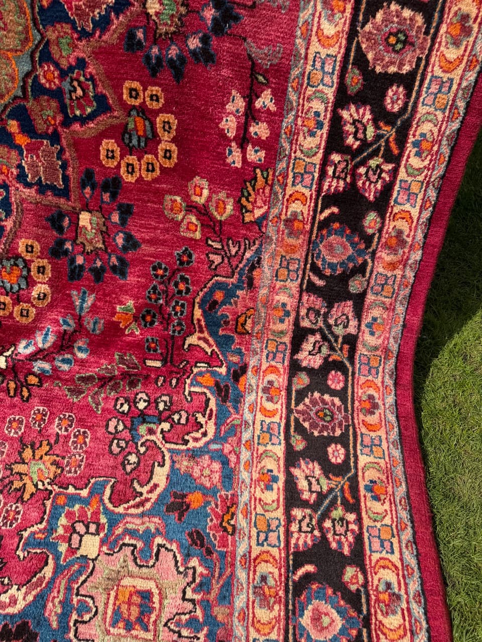 Dywan Keshan 300x200 cm, czerwony, wełna kaszmirowa, Iran - 293788