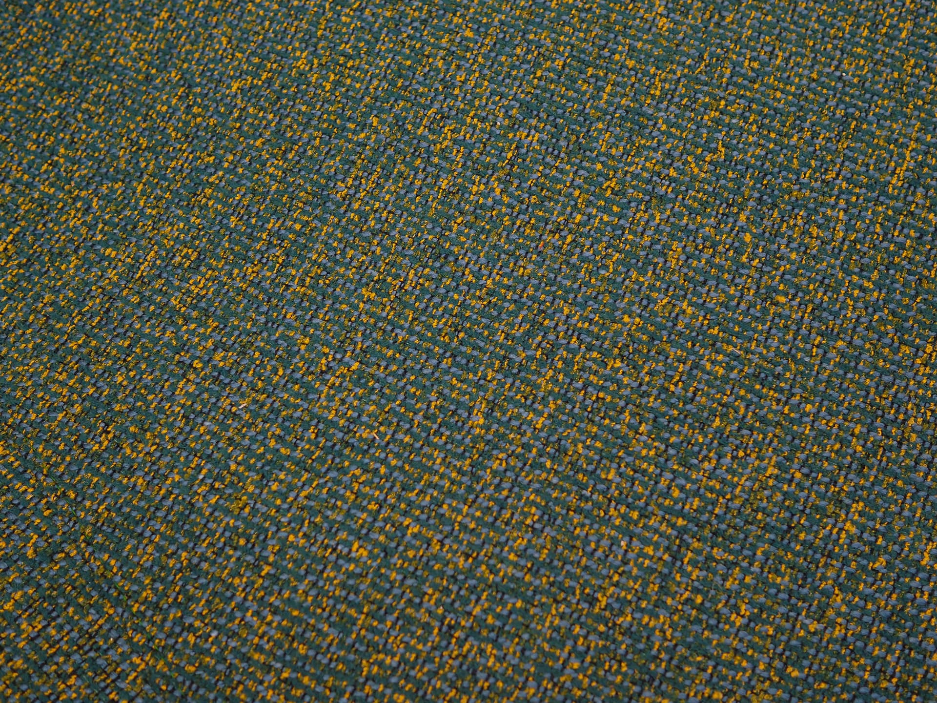 Lounge chair, green melange, fabric, plastic, Italy, 1970s. - 293939