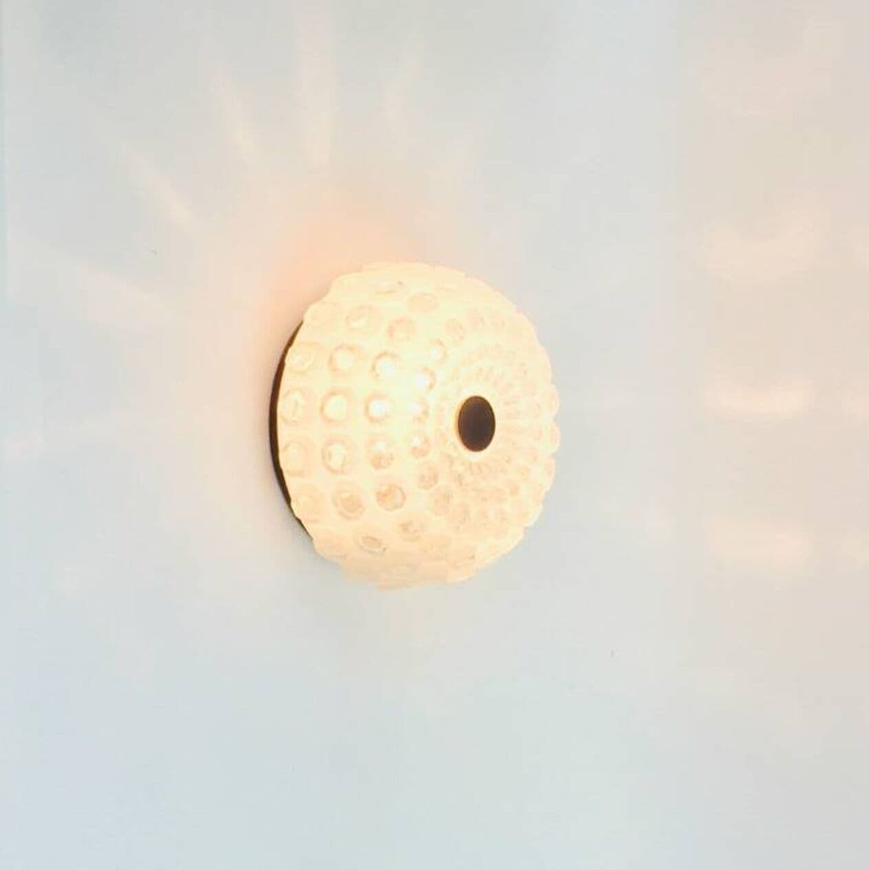 Para kinkietów Diamond, szkło transparentne, metal czarny, Limburg, Niemcy, lata 60. - 294354