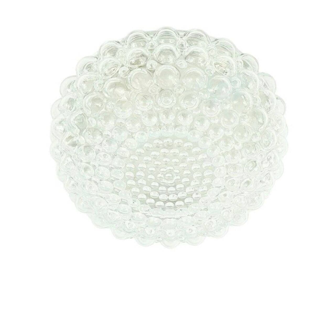Lampa sufitowa Bubble, szkło transparentne zielone, proj. H. Tynell, Limburg, Niemcy, lata 70. - 294248
