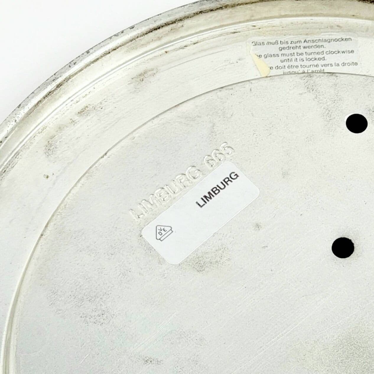 Lampa sufitowa Bubble, szkło transparentne zielone, proj. H. Tynell, Limburg, Niemcy, lata 70. - 294247