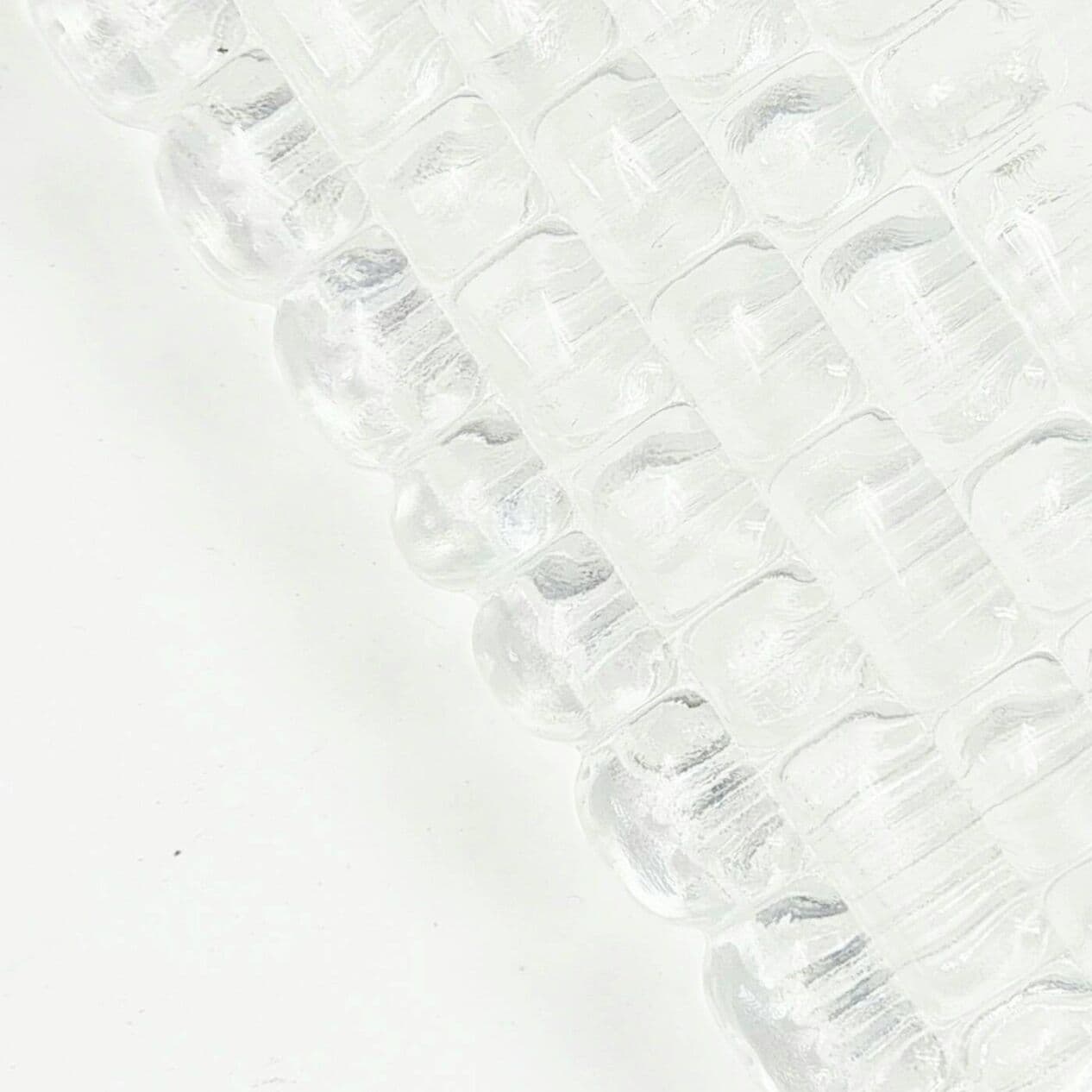 Para kinkietów, szkło kryształowe transparentne, chrom, Kaiser Leuchten, Niemcy, lata 60. - 294527