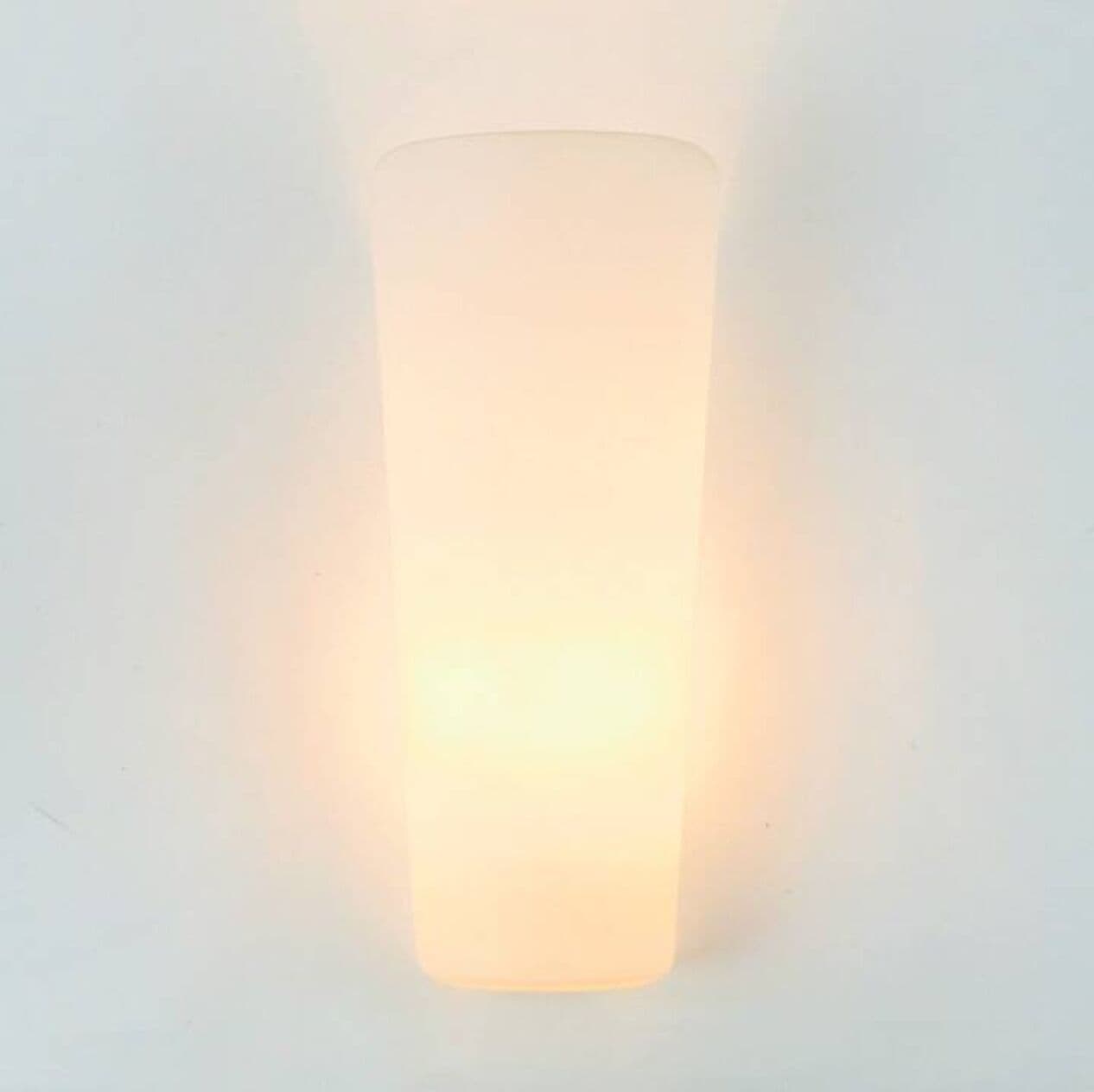 Wall lamp Magna, white opaline glass, metal, by W. Wagenfeld, Peill & Putzler, Germany, 1960s. - 294373